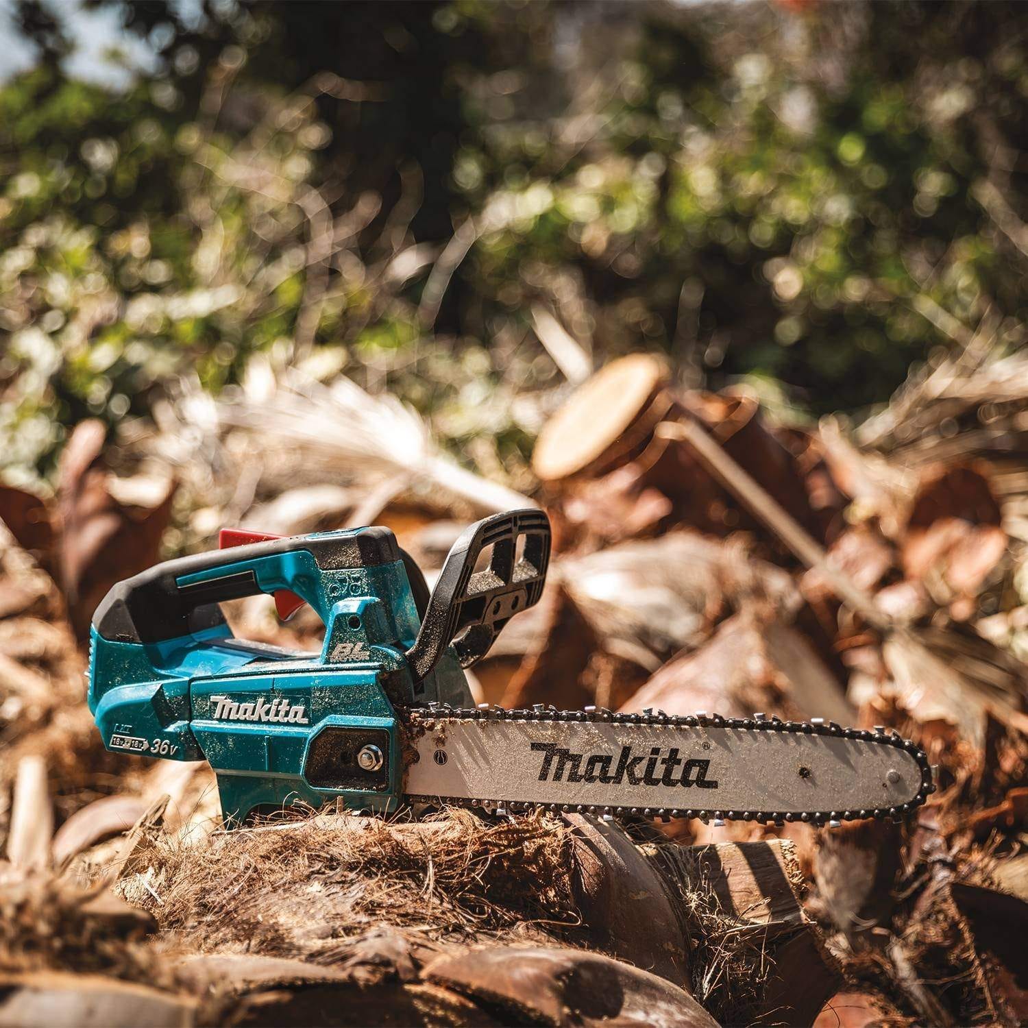 Makita XCU08Z 36V (18V X2) LXT Brushless 14" Top Handle Chain Saw, Tool Only