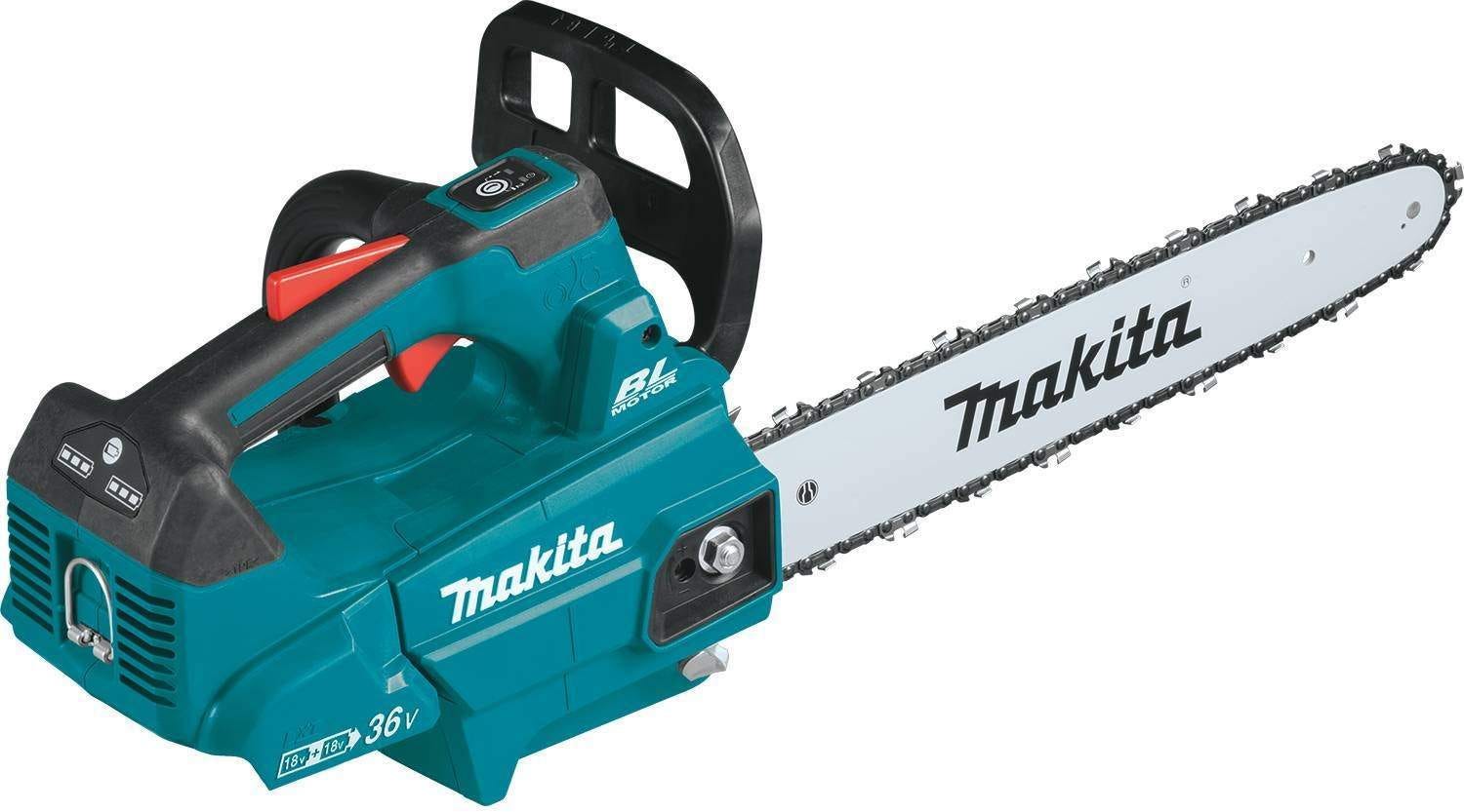 Makita XCU09Z 36V (18V X2) LXT Brushless 16" Top Handle Chain Saw, Tool Only