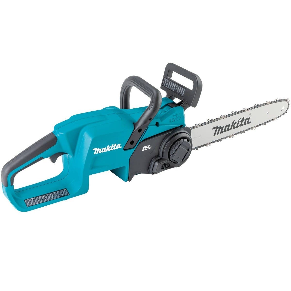 Makita 18V LXT Lithium-Ion Brushless Cordless Couple Shaft Power Head Kit, Two Attachments (4.0Ah), and 14" Chain Saw (Bare Tool)