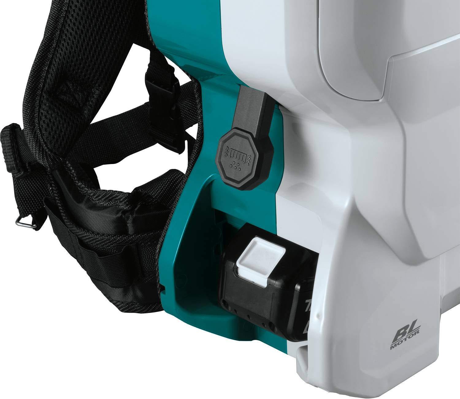 Makita XCV17PG 36V (18V X2) LXT Lithium-Ion Brushless Cordless 6 Quart HEPA Filter Backpack Dry Vacuum (6.0Ah)