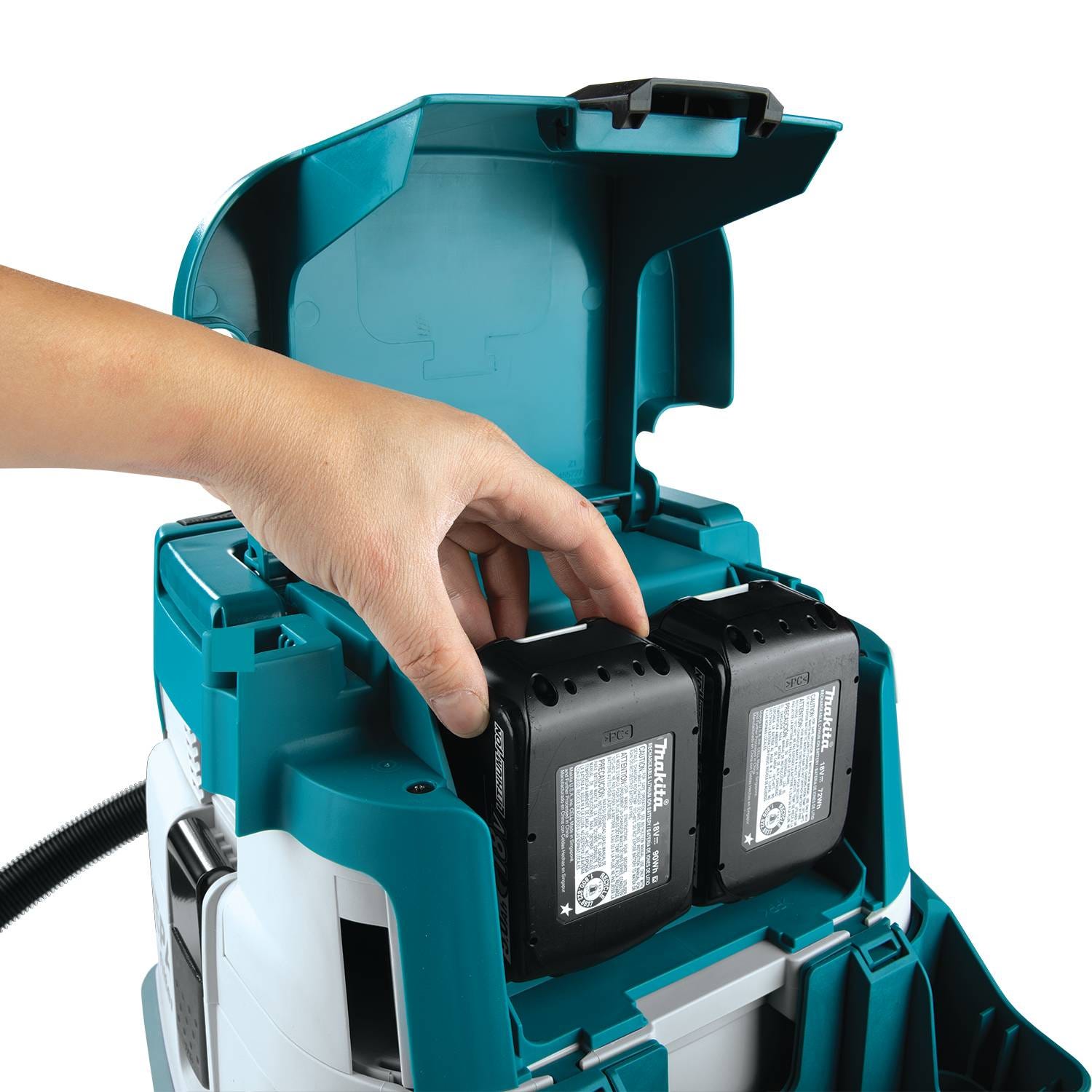 Makita XCV21PTX 36V (18V X2) LXT Brushless 2.1 Gallon HEPA Filter Dry Dust Extractor Kit (5.0Ah)