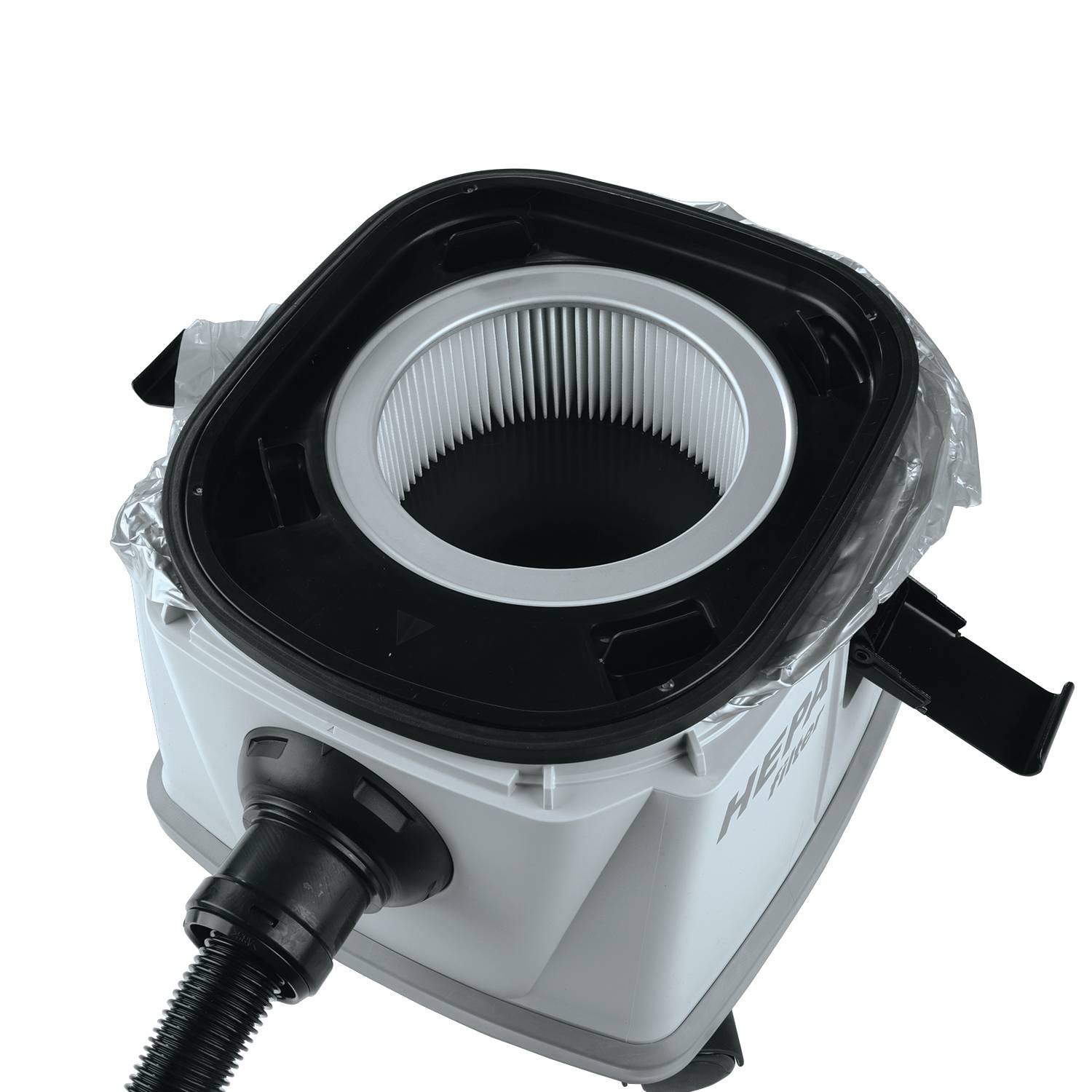 Makita XCV24ZX 36V (18V X2) LXT Brushless 4 Gallon HEPA Filter Dry Dust Extractor, Tool Only