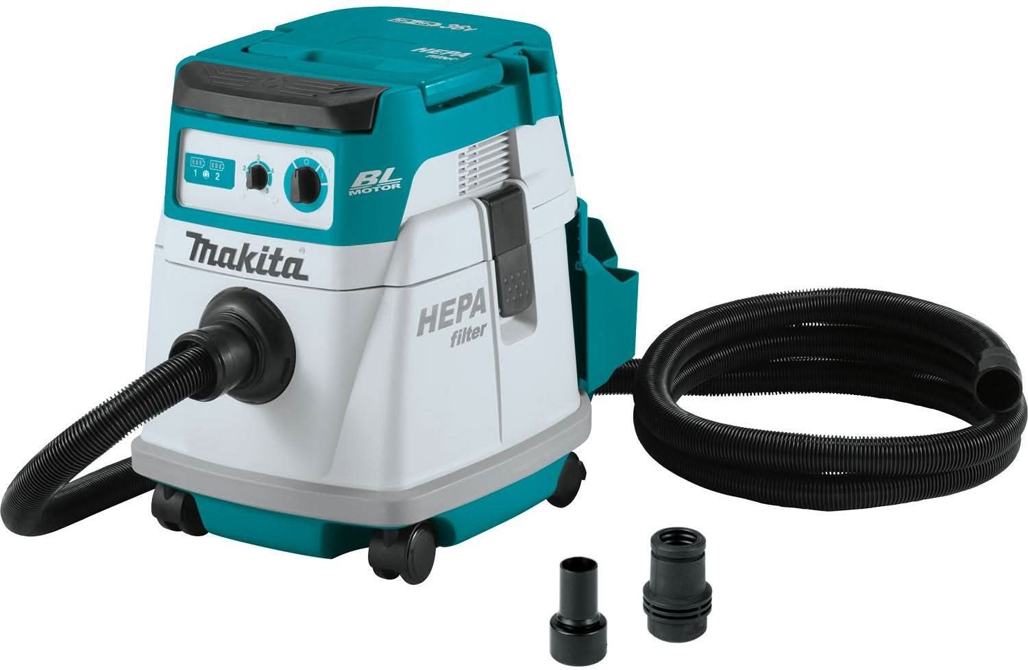 Makita XCV24ZX 36V (18V X2) LXT Brushless 4 Gallon HEPA Filter Dry