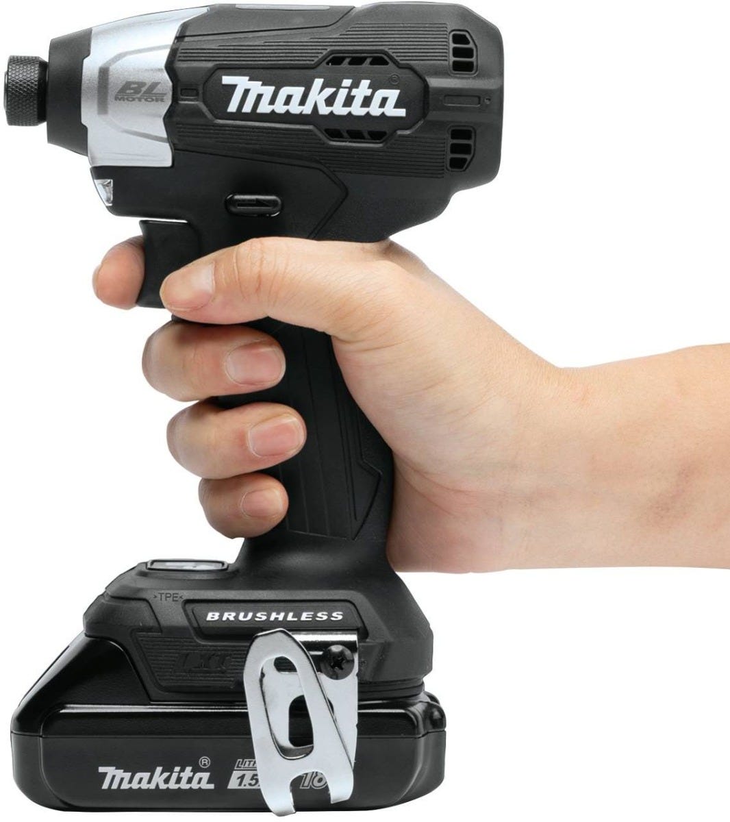 Makita XDT18SY1B 18V LXT Lithium-Ion Sub-Compact Brushless Cordless Impact Driver Kit (1.5Ah)