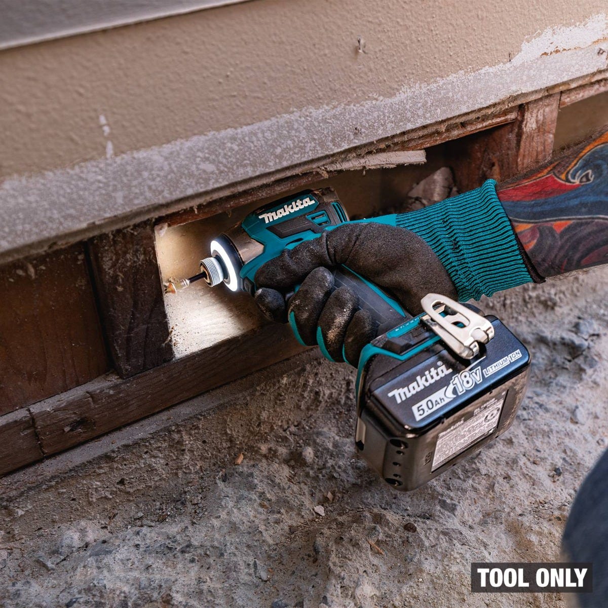 Makita XDT20Z 18V LXT Lithium-Ion Brushless Cordless Quick-Shift Mode 4-Speed Impact Driver, Tool Only