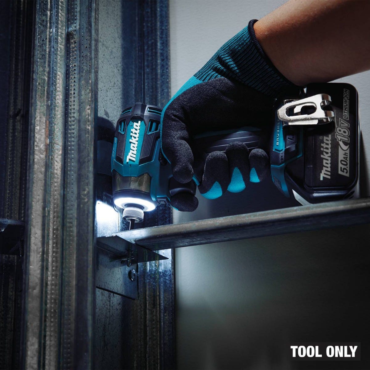 Makita XDT20Z 18V LXT Lithium-Ion Brushless Cordless Quick-Shift Mode 4-Speed Impact Driver, Tool Only