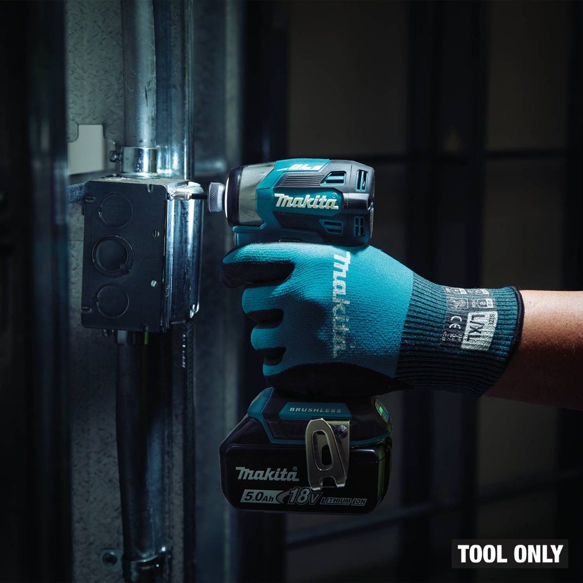 Makita XDT20Z 18V LXT Lithium-Ion Brushless Cordless Quick-Shift Mode 4-Speed Impact Driver, Tool Only