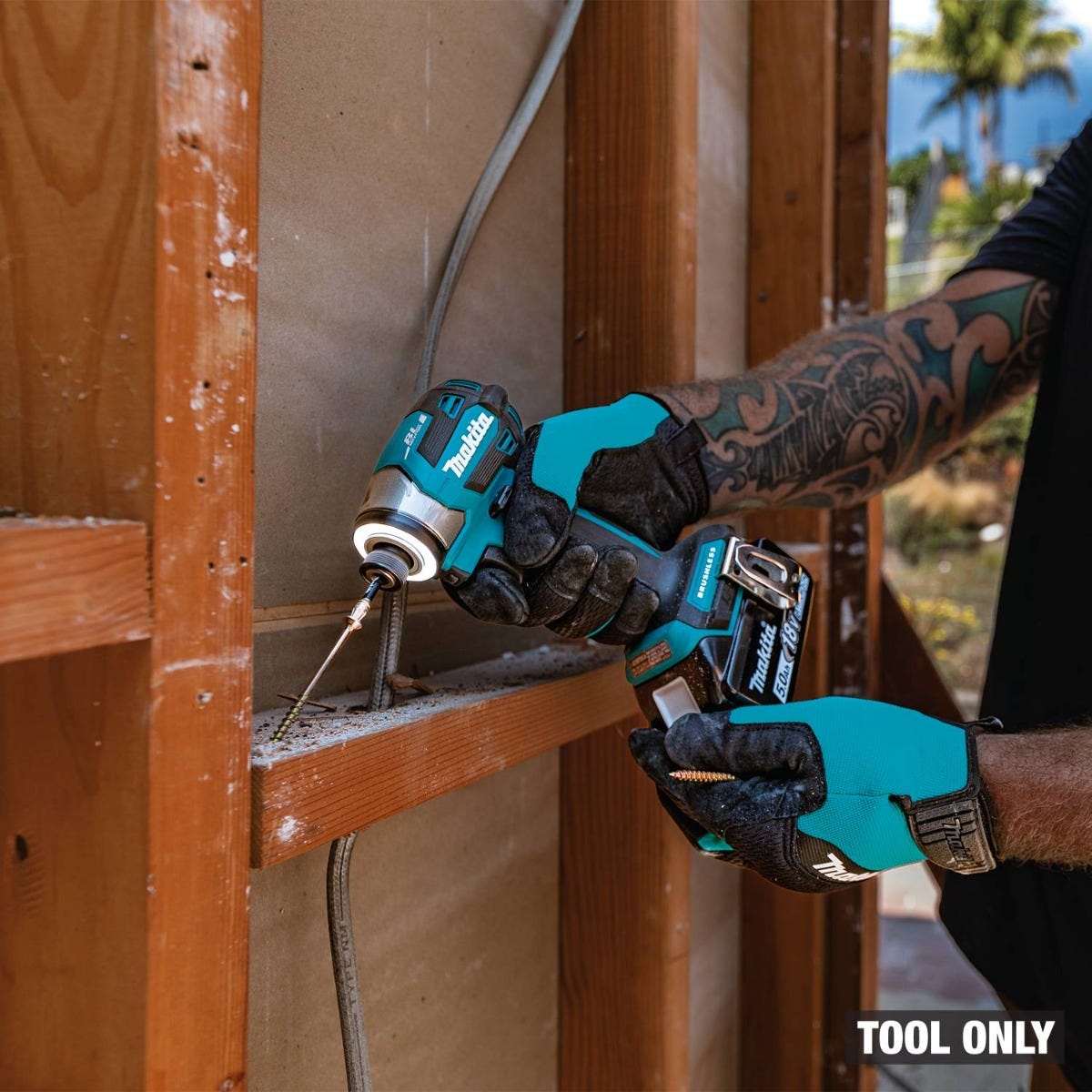Makita XDT20Z 18V LXT Lithium-Ion Brushless Cordless Quick-Shift Mode 4-Speed Impact Driver, Tool Only