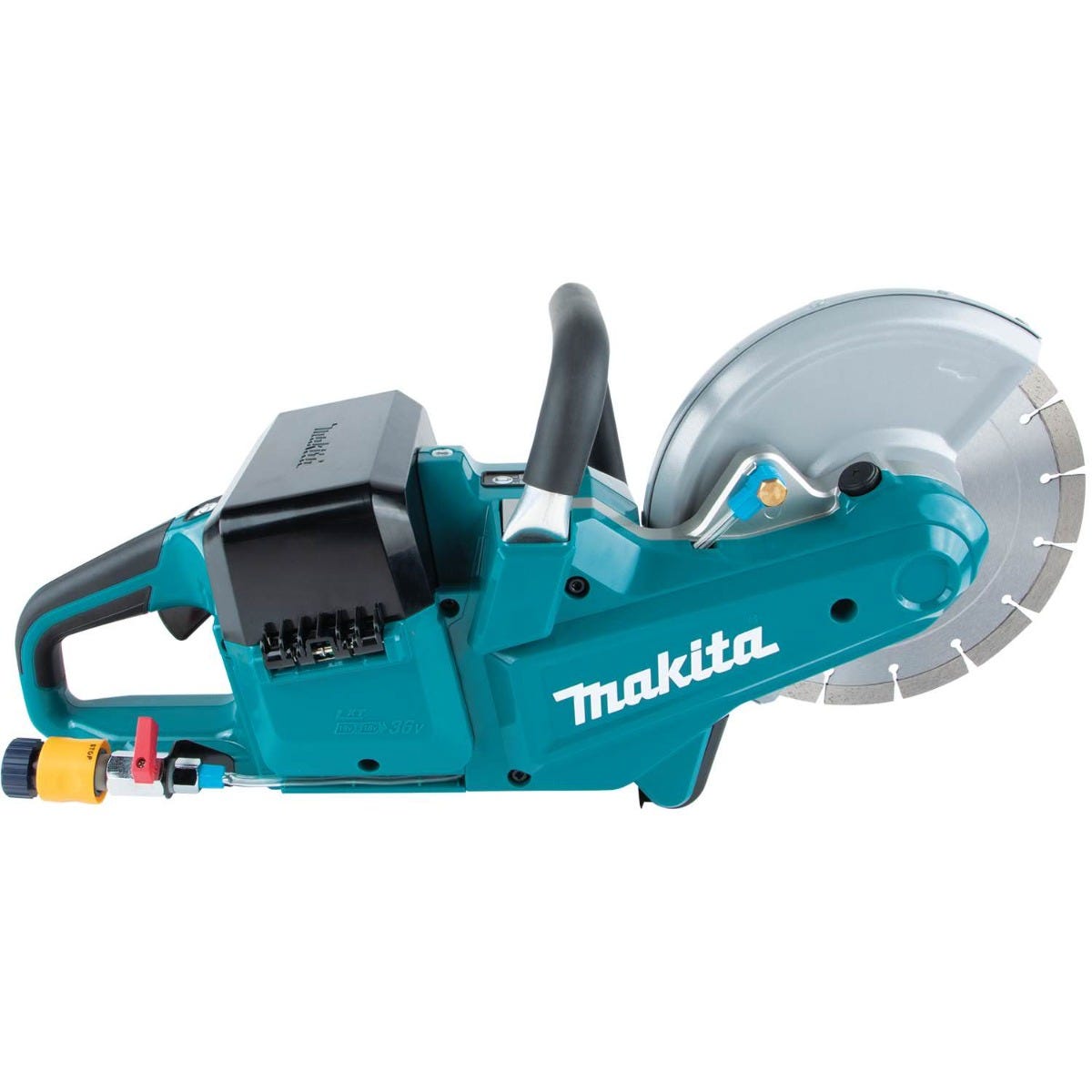 Makita XEC01Z 36V (18V X2) LXT Brushless 9" Power Cutter, with AFT, Electric Brake, Tool Only