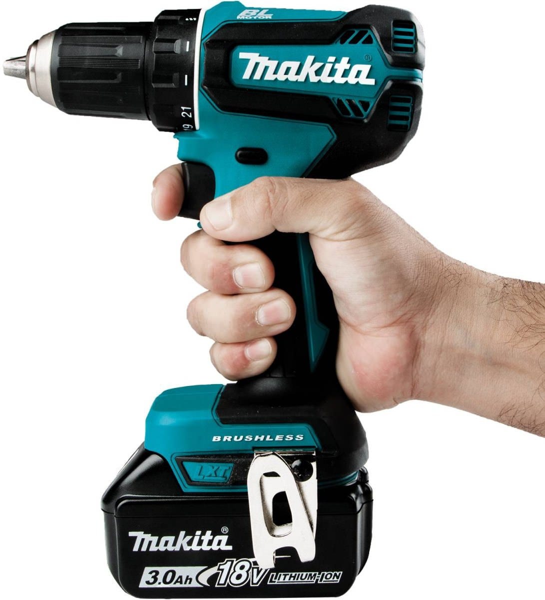 Makita XFD131 18V LXT Lithium-Ion Brushless Cordless 1/2" Driver-Drill Kit (3.0Ah)