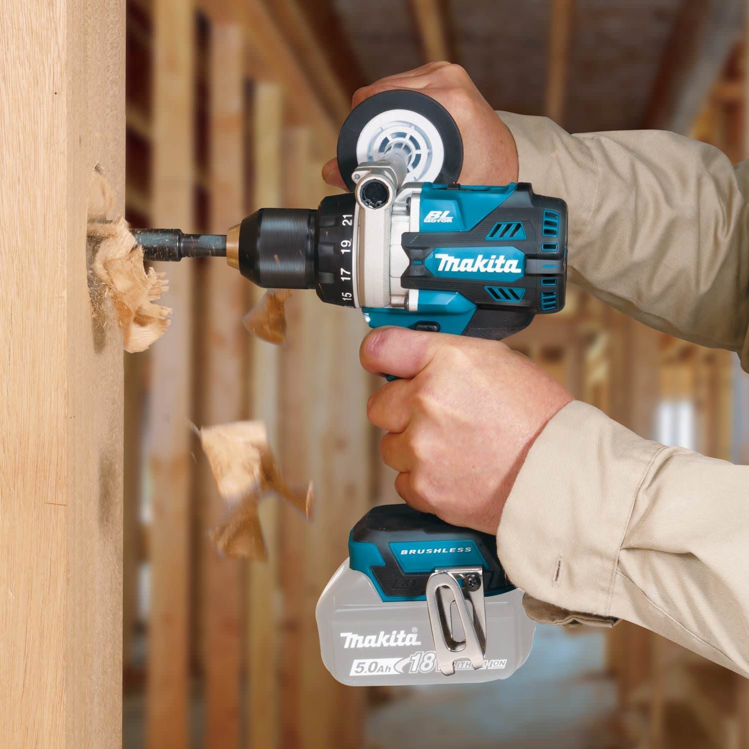 Makita XFD14Z 18V LXT Lithium-Ion Brushless Cordless 1/2" Driver-Drill, Tool Only
