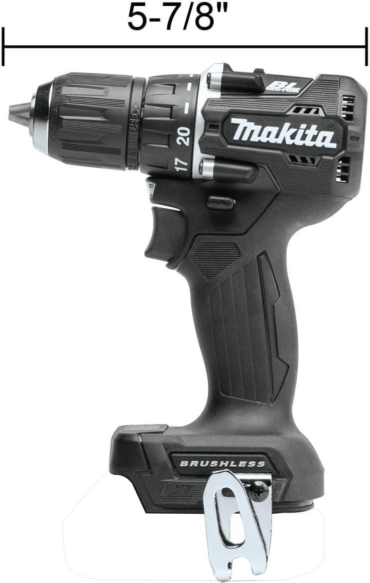 Makita XFD15ZB 18V LXT Lithium-Ion Sub-Compact Brushless Cordless 1/2" Driver-Drill, Tool Only