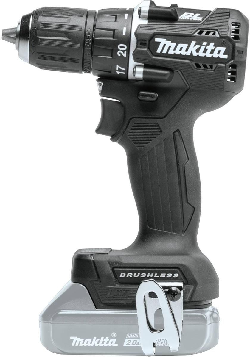 Makita XFD15ZB 18V LXT Lithium-Ion Sub-Compact Brushless Cordless 1/2" Driver-Drill, Tool Only