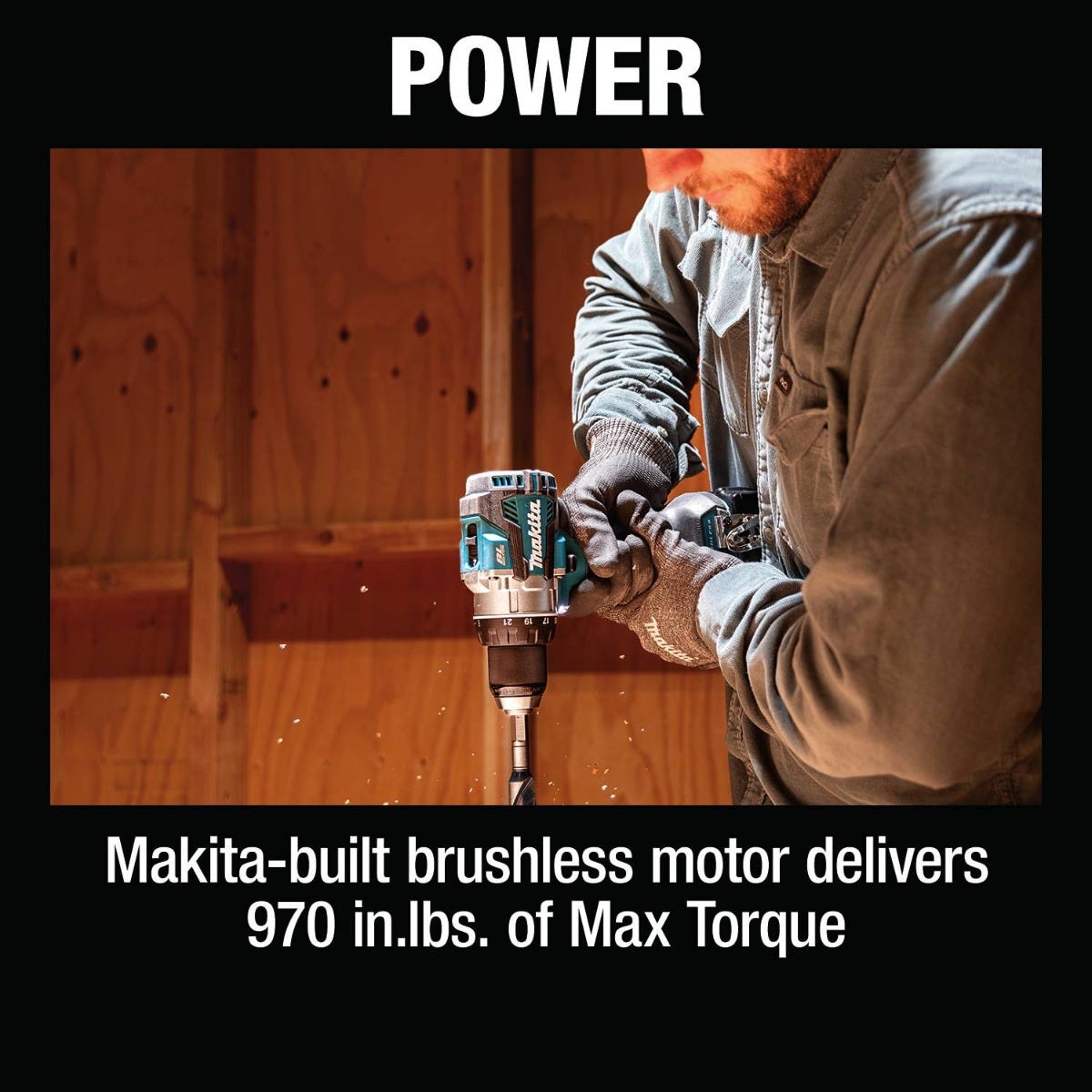 Makita XFD16T 18V LXT Lithium-Ion Brushless Cordless 1/2" Driver-Drill Kit (5.0Ah)