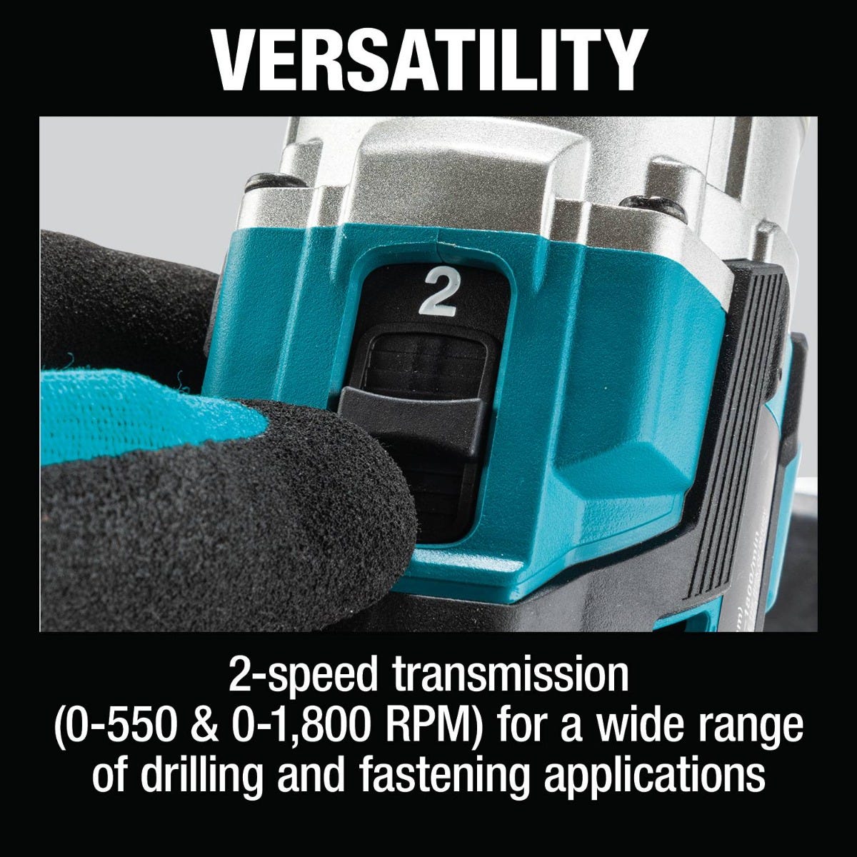 Makita XFD16Z 18V LXT Lithium-Ion Brushless Cordless 1/2" Driver-Drill, Tool Only