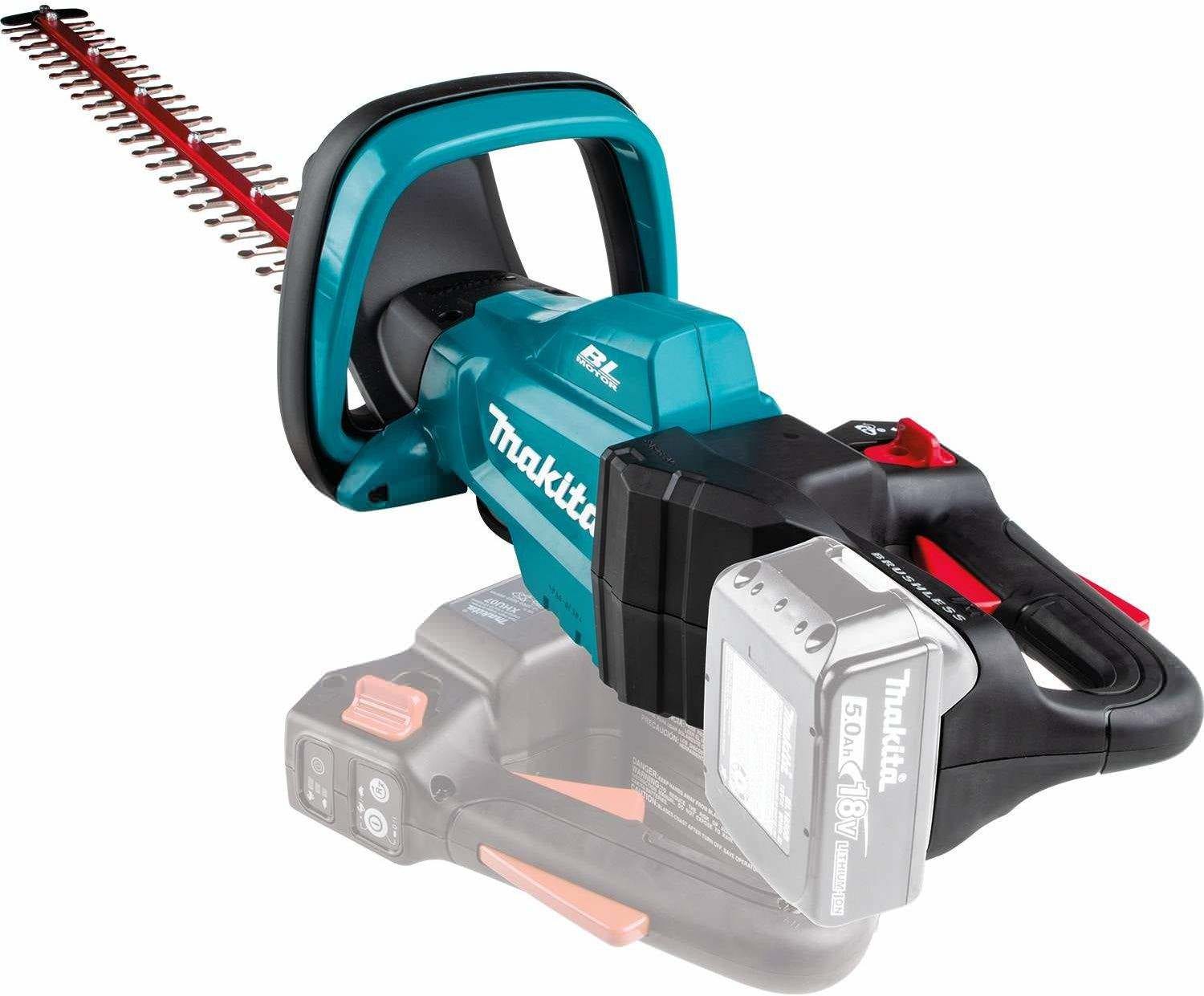 Makita XHU07Z 18V LXT Lithium-Ion Brushless Cordless 24" Hedge Trimmer, Tool Only