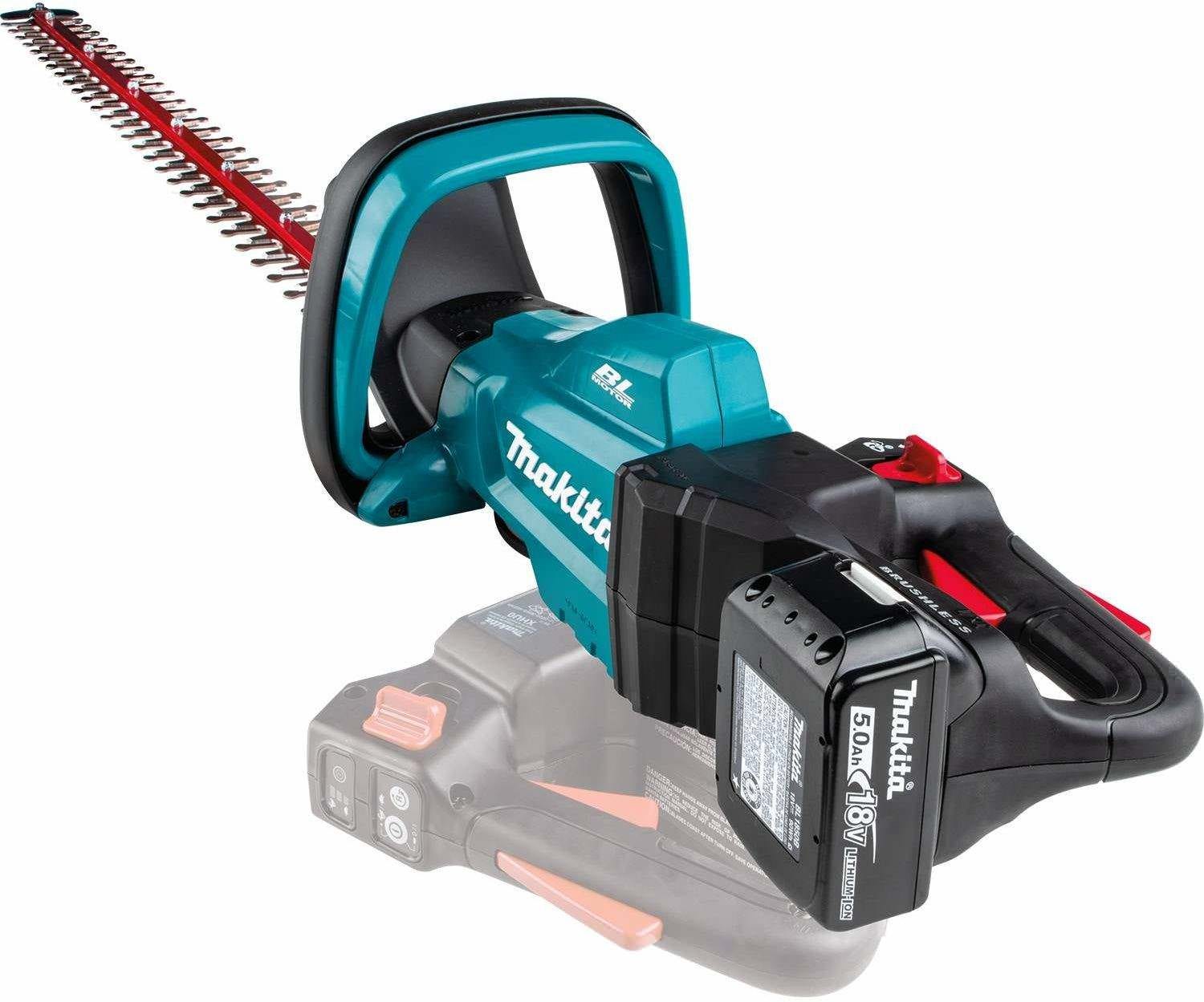 Makita XHU08T 18V LXT Lithium-Ion Brushless Cordless 30" Hedge Trimmer Kit (5.0Ah)