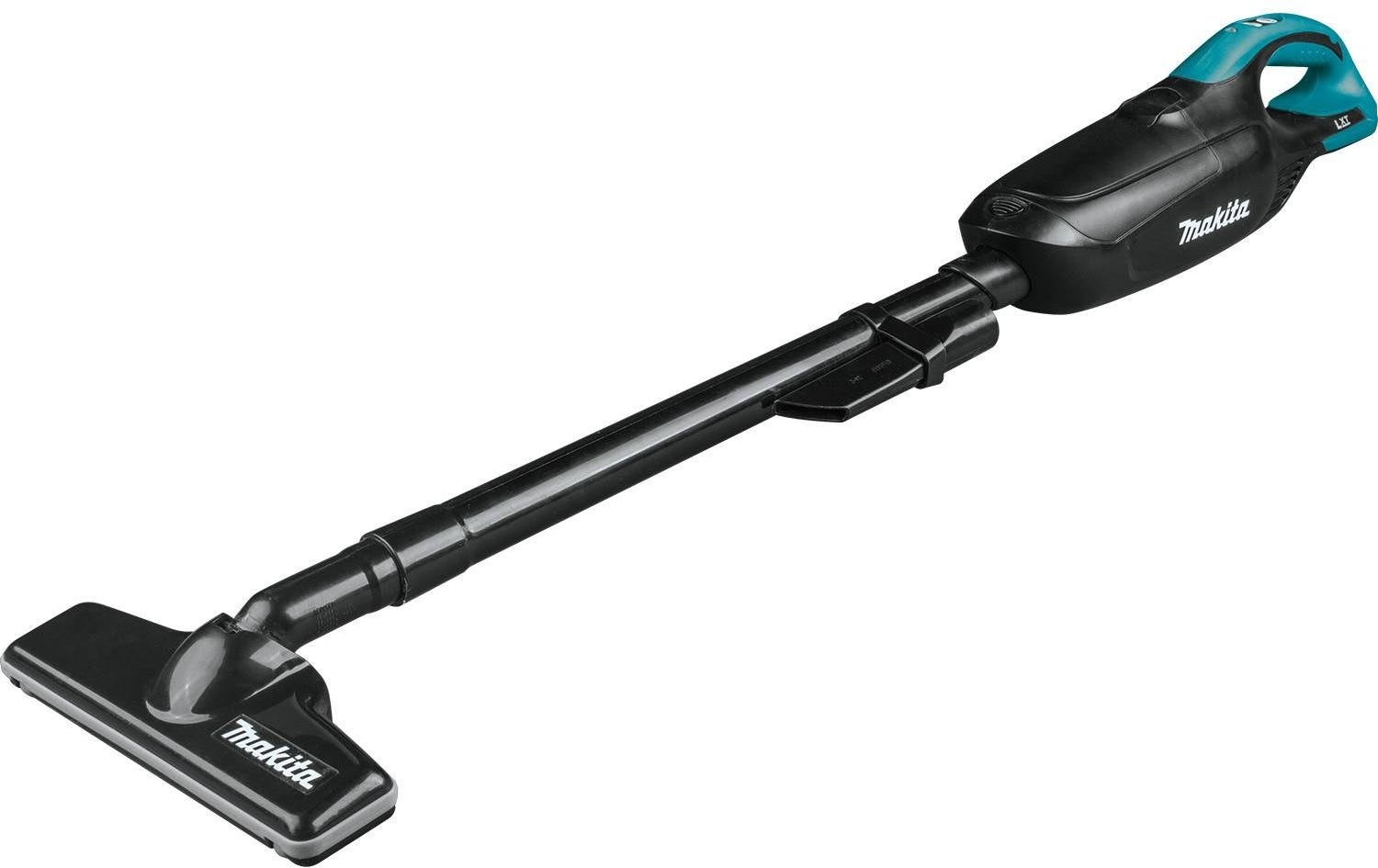 Makita XLC01ZB 18V LXT Lithium-ion Cordless 2-Speed Compact Stick Vacuum, w/ Push Button, Tool Only