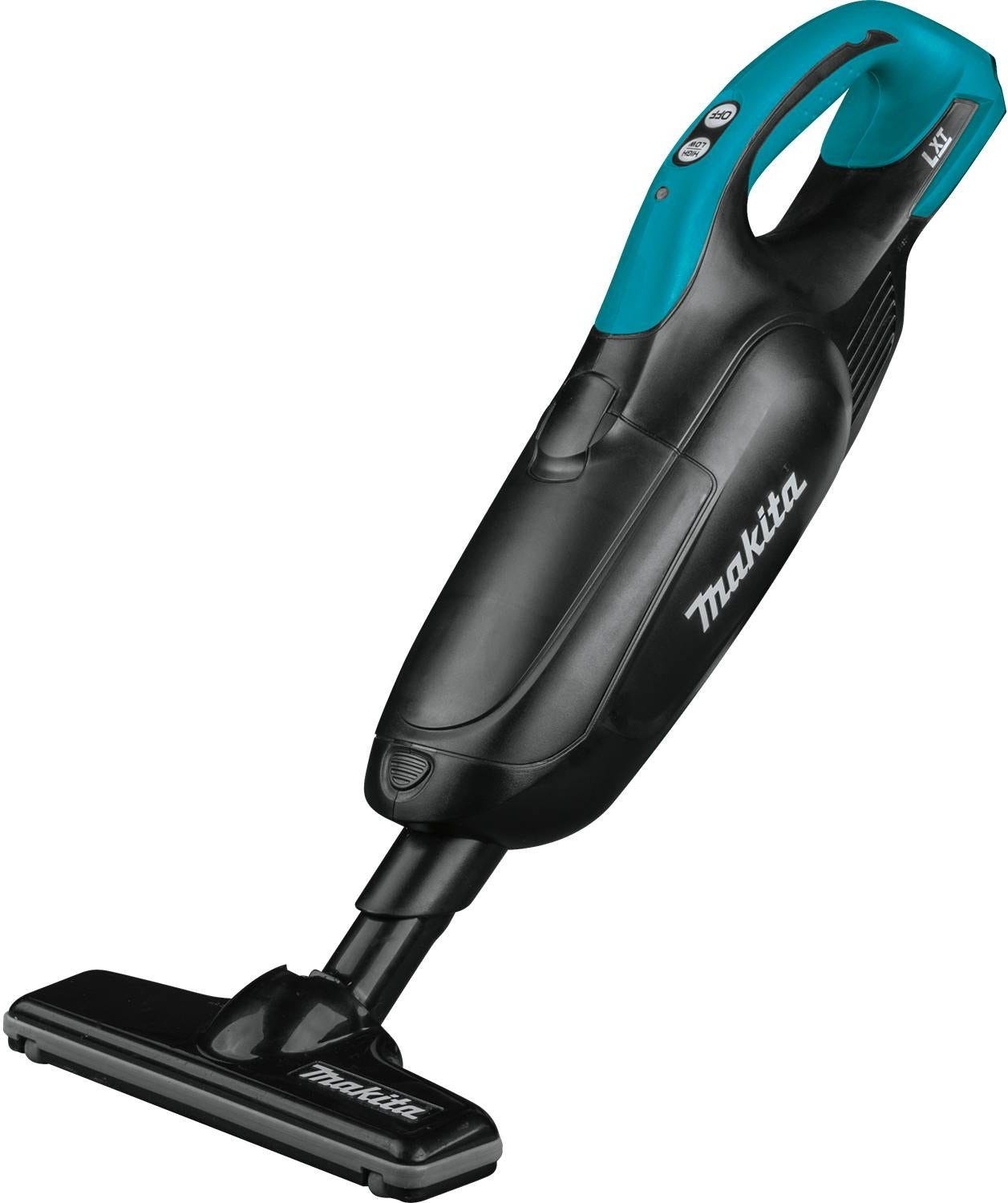 Makita XLC01ZB 18V LXT Lithium-ion Cordless 2-Speed Compact Stick Vacuum, w/ Push Button, Tool Only