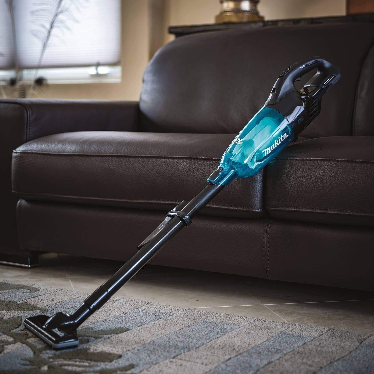 Makita XLC03ZBX4 18V LXT Lithium-Ion Brushless Compact Cordless Vacuum, Trigger w/ Lock, Tool Only