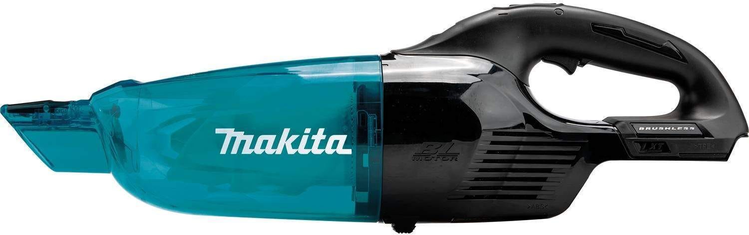 Makita XLC03ZBX4 18V LXT Lithium-Ion Brushless Compact Cordless Vacuum, Trigger w/ Lock, Tool Only