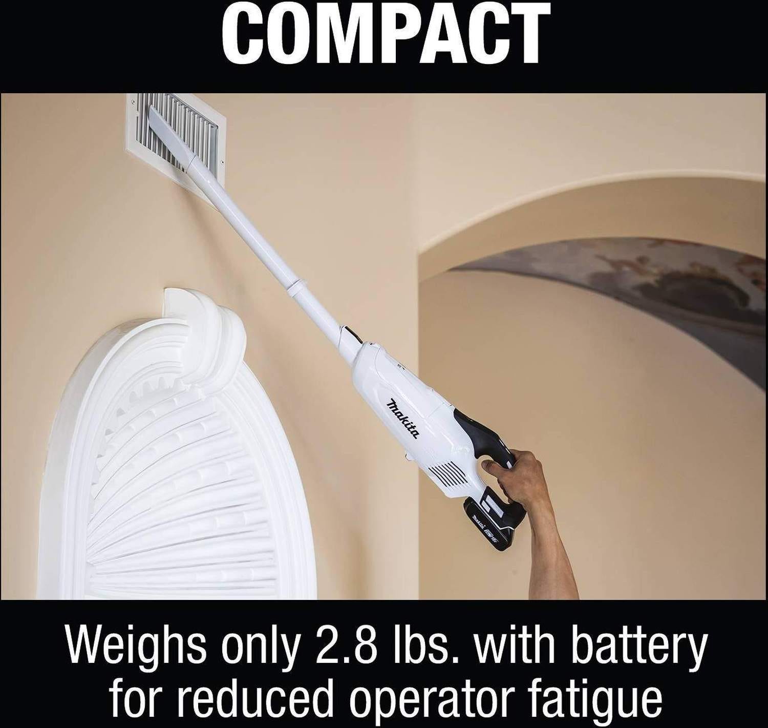 Makita XLC05R1WX4 18V LXT Compact Brushless Cordless 3-Speed Vacuum 2.0Ah Kit