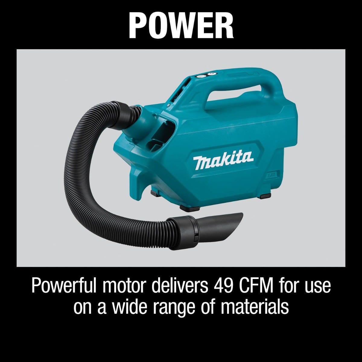 Makita XLC07Z 18V LXT Lithium-Ion Handheld Canister Vacuum, Tool Only