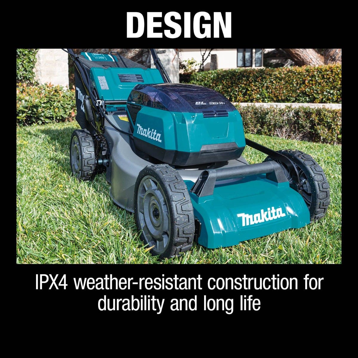 Makita XML06Z 36V (18V X2) LXT Brushless 18" Self-Propelled Commercial Lawn Mower, Tool Only