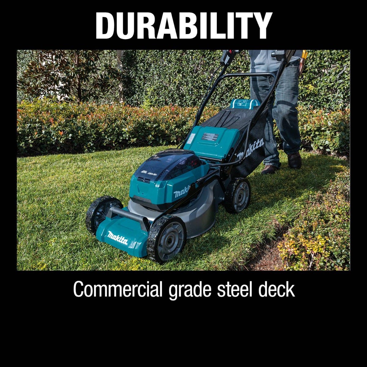 Makita XML06Z 36V (18V X2) LXT Brushless 18" Self-Propelled Commercial Lawn Mower, Tool Only