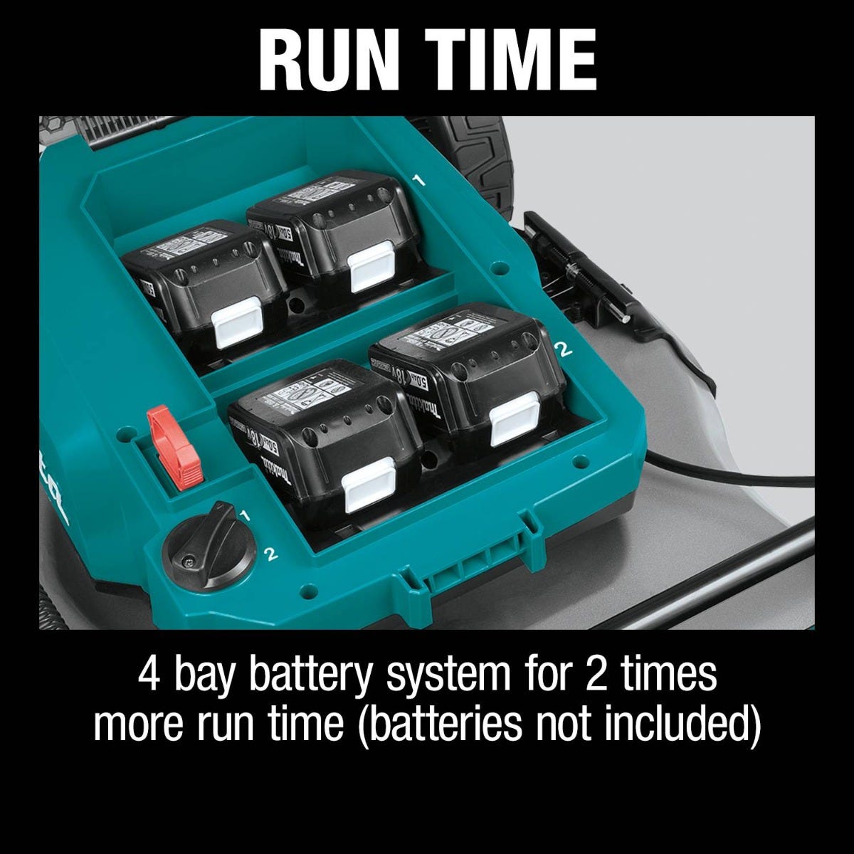 Makita XML06Z 36V (18V X2) LXT Brushless 18" Self-Propelled Commercial Lawn Mower, Tool Only