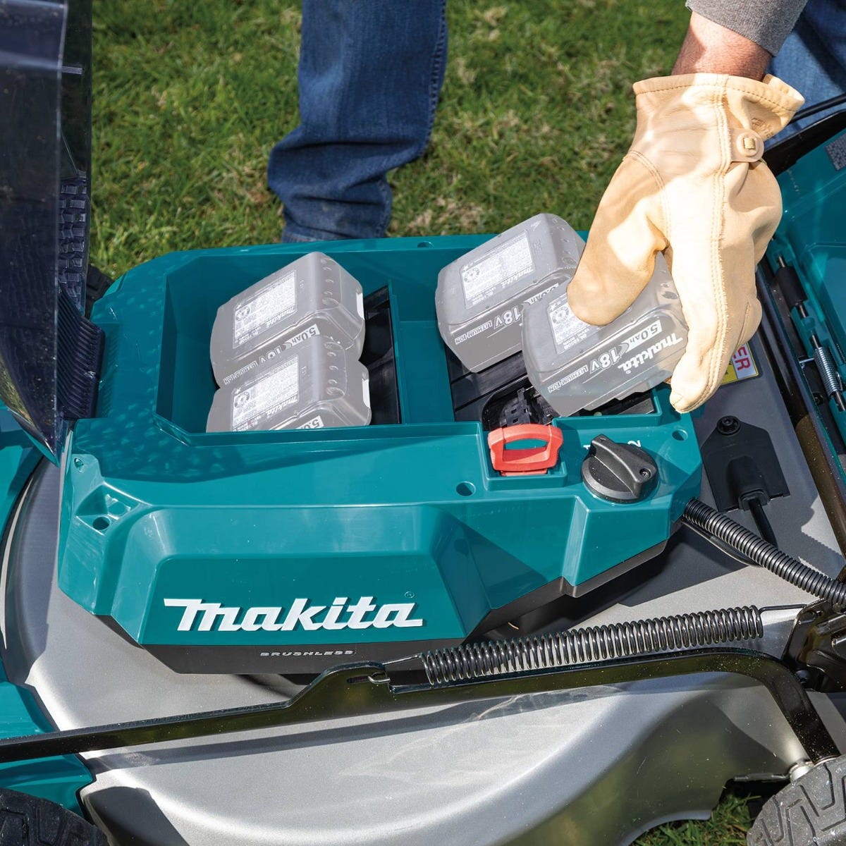 Makita XML06Z 36V (18V X2) LXT Brushless 18" Self-Propelled Commercial Lawn Mower, Tool Only