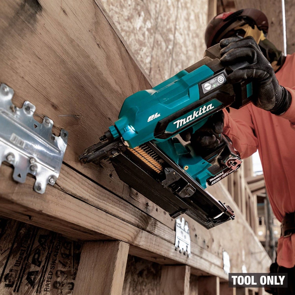 Makita XNB03Z 18V LXT Cordless 21-Degree Full Round Head 3-1/2-in. Framing Nailer, Tool Only