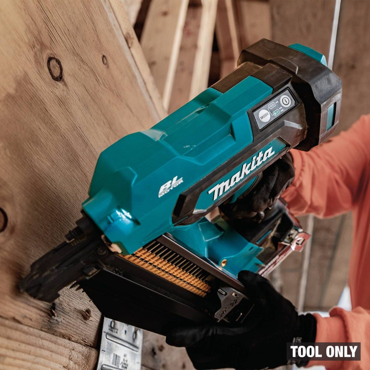 Makita XNB03Z 18V LXT Cordless 21-Degree Full Round Head 3-1/2-in. Framing Nailer, Tool Only