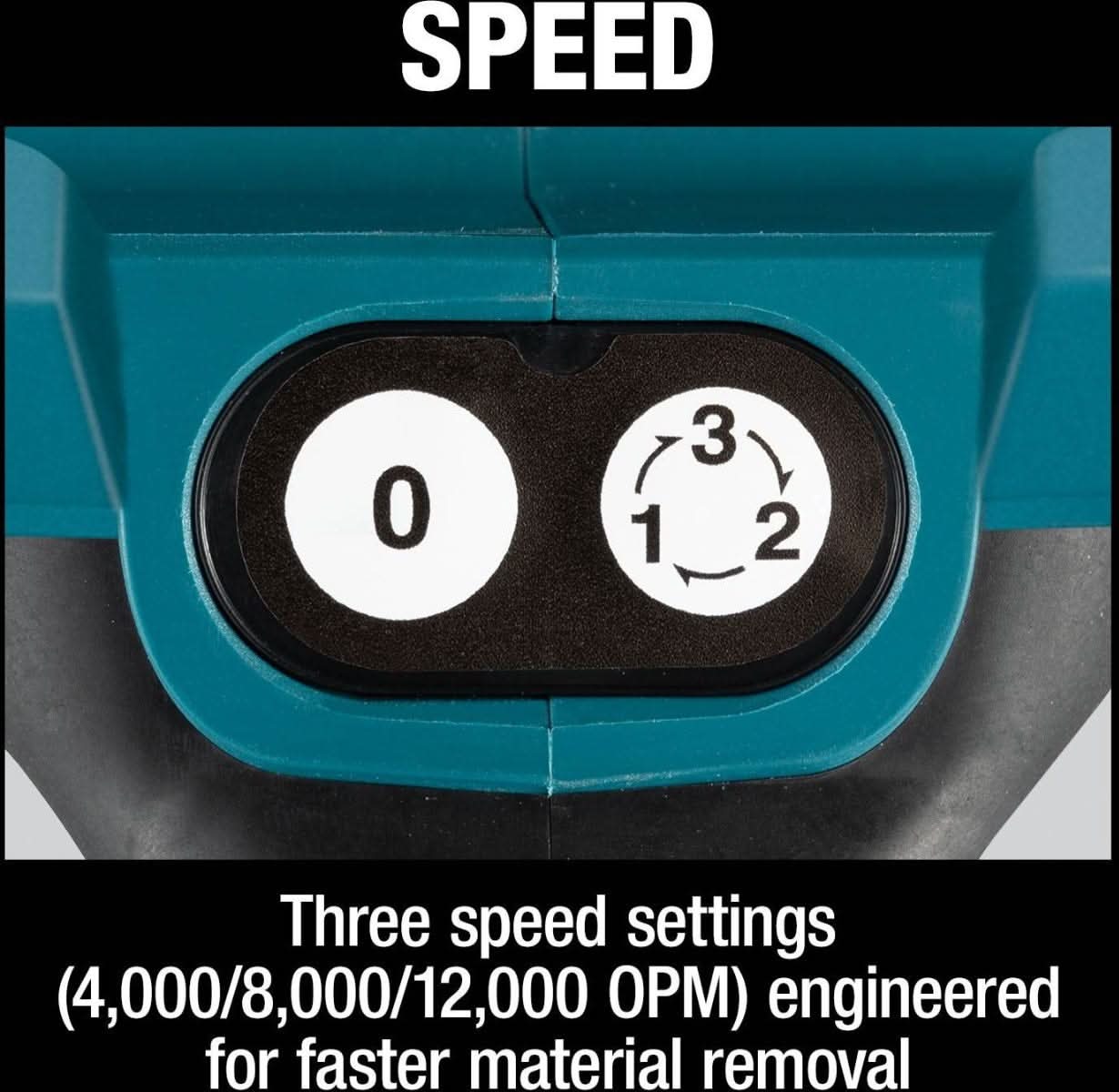 Makita XOB03Z 18V LXT Lithium-Ion Brushless Cordless 1/3 Sheet