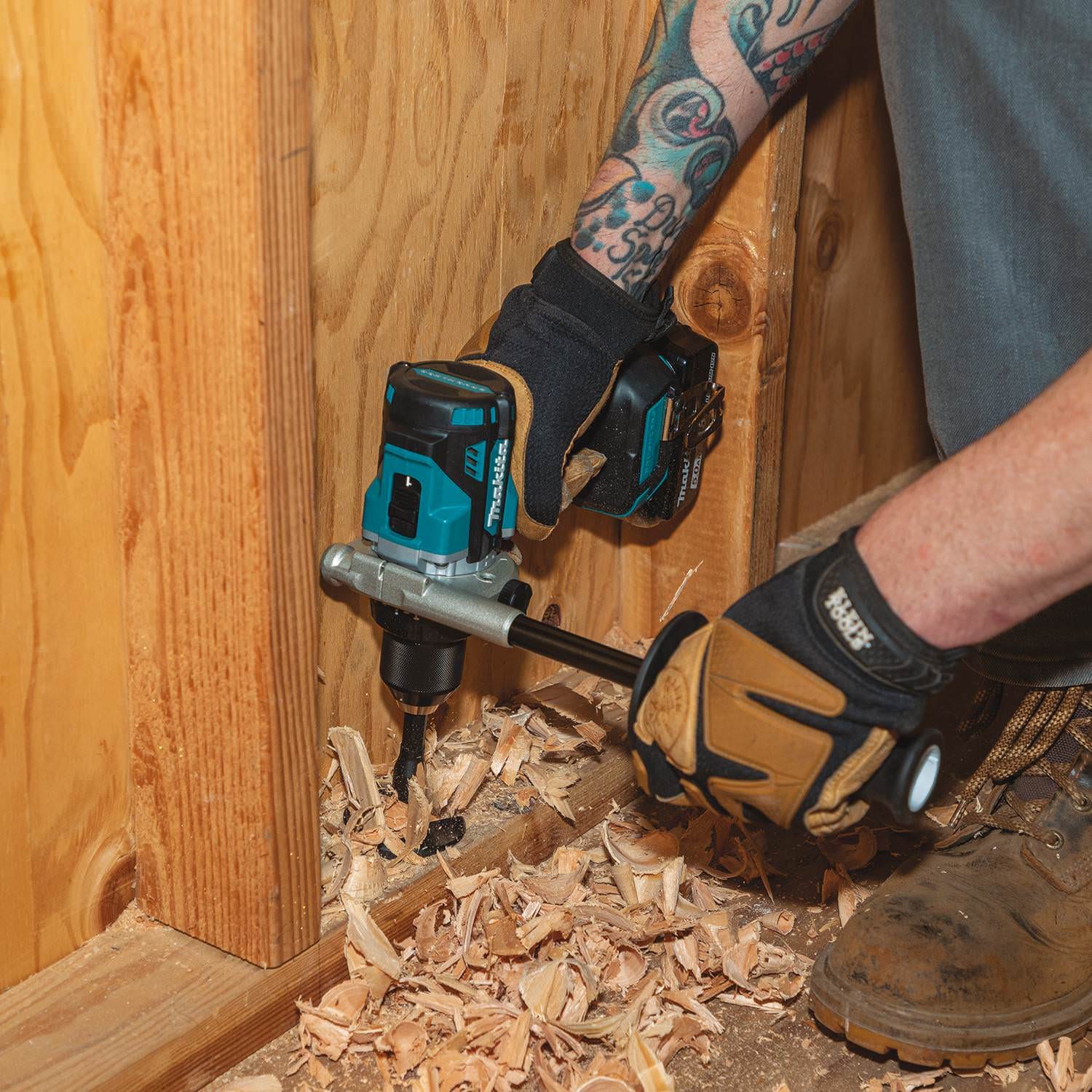 Makita XPH14T 18V LXT Lithium-Ion Brushless Cordless 1/2" Hammer Driver-Drill Kit (5.0Ah)