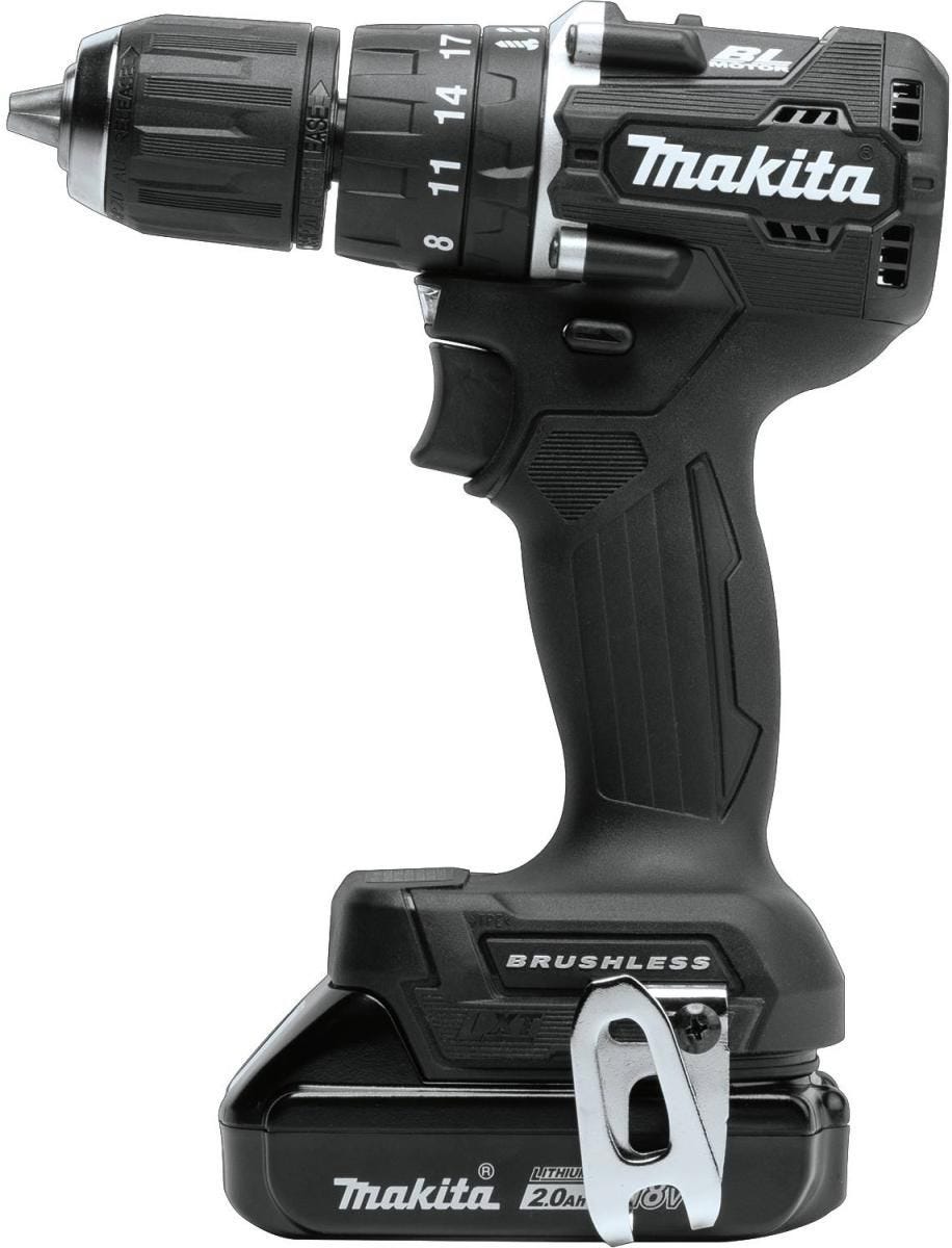 Makita XPH15RB 18V LXT Lithium-Ion Sub-Compact Brushless Cordless 1/2" Hammer Driver-Drill Kit (2.0Ah)