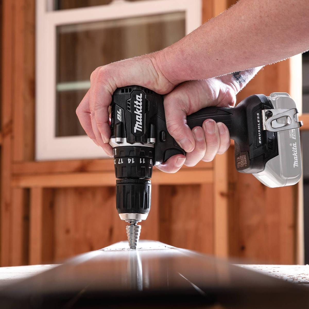 Makita XPH15ZB 18V LXT Lithium-Ion Sub-Compact Brushless Cordless 1/2" Hammer Driver-Drill, Tool Only
