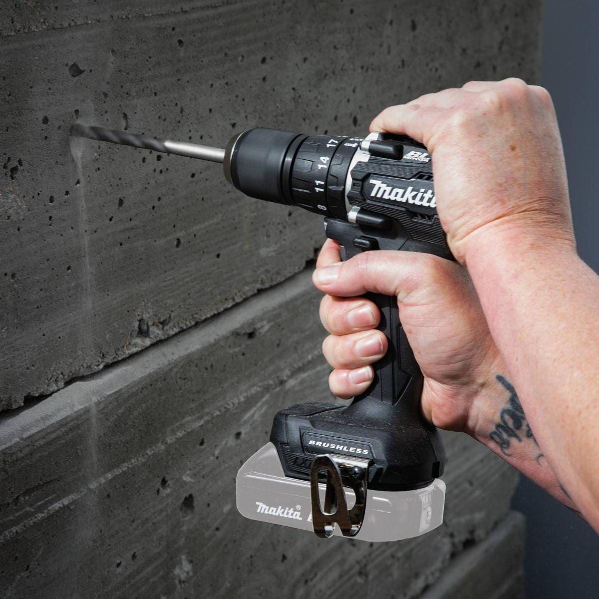 Makita XPH15ZB 18V LXT Lithium-Ion Sub-Compact Brushless Cordless 1/2" Hammer Driver-Drill, Tool Only