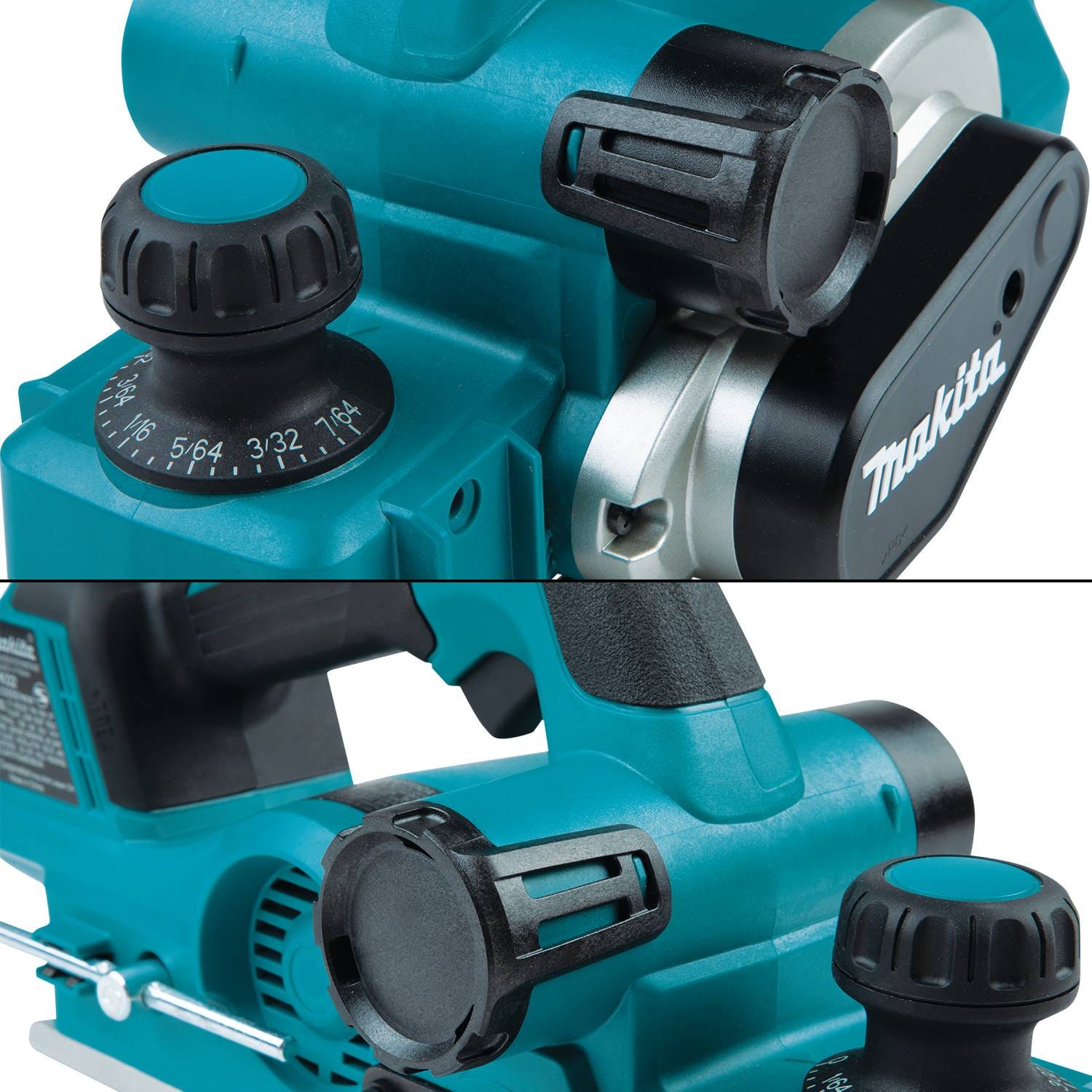 Makita XPK02Z 18V LXT Lithium-Ion Brushless Cordless 3-1/4" Planer, AWS Capable, Tool Only