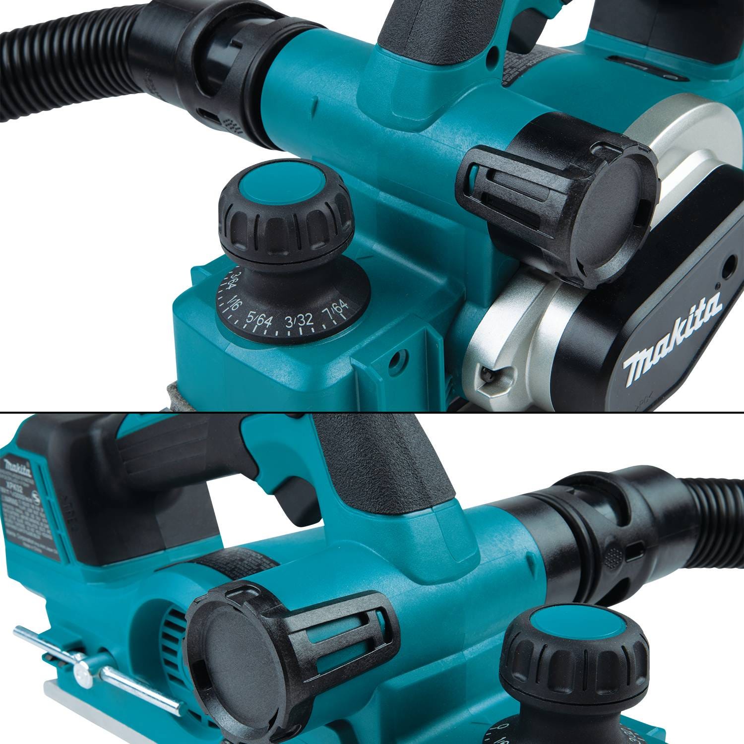 Makita XPK02Z 18V LXT Lithium-Ion Brushless Cordless 3-1/4" Planer, AWS Capable, Tool Only