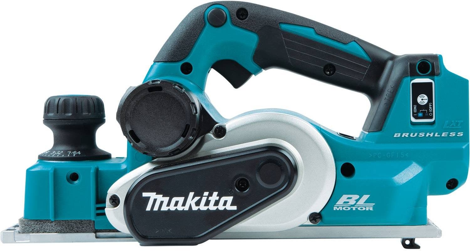 Makita XPK02Z 18V LXT Lithium-Ion Brushless Cordless 3-1/4" Planer, AWS Capable, Tool Only