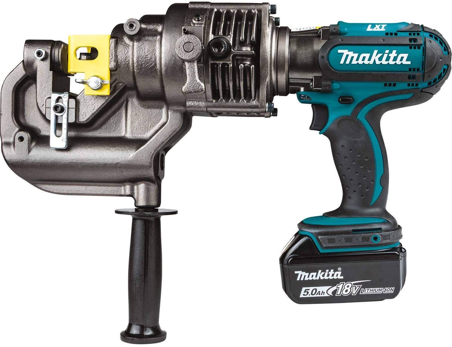 Makita XPP01T1K 18V LXT Lithium-Ion Cordless 5/16" Metal Hole Puncher Kit (5.0Ah)