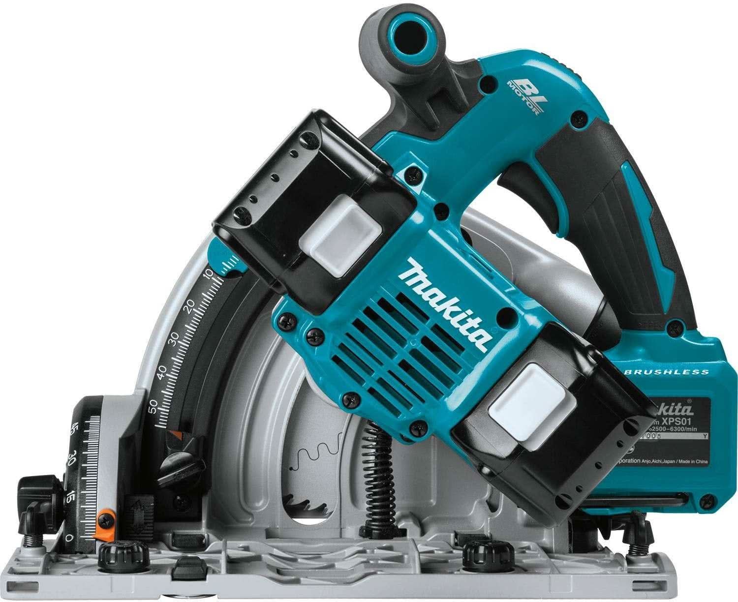 Makita XPS01PTJ Cordless Brushless 36V LXT 6-1/2-Inch Track Saw