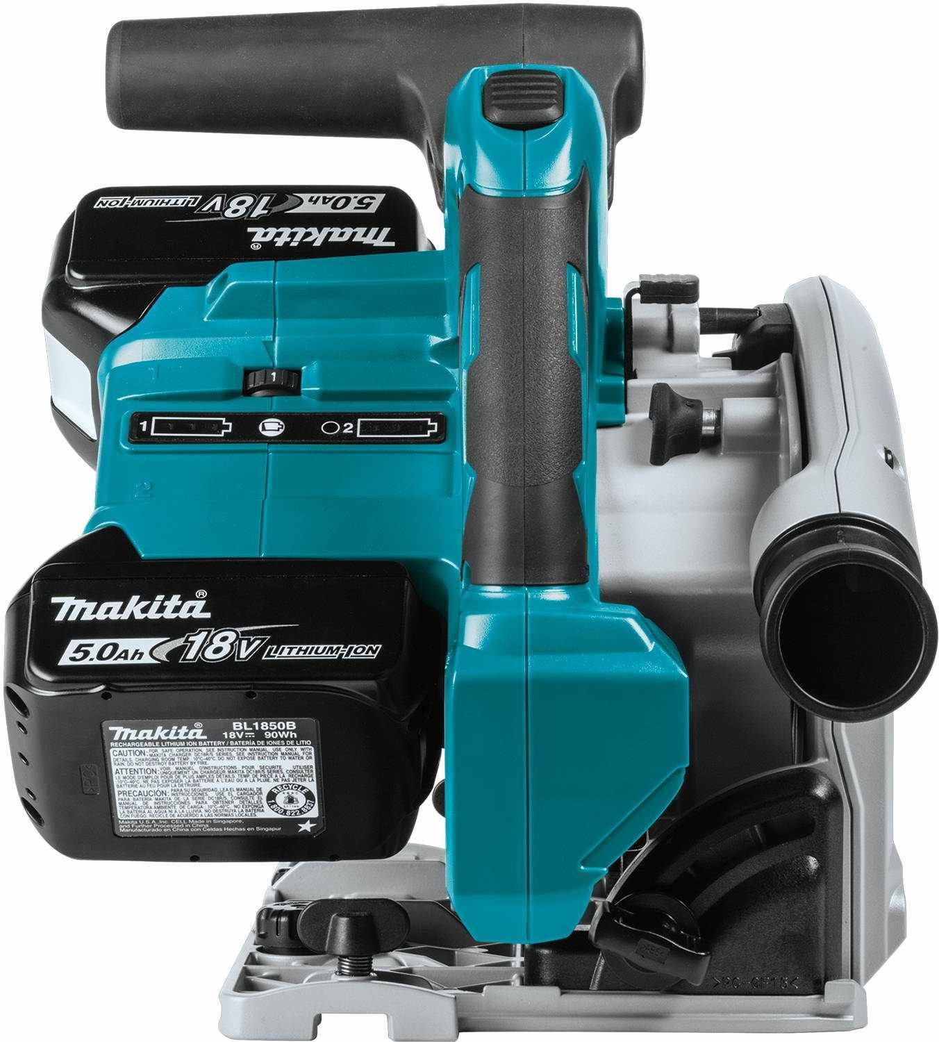Makita XPS01PTJ Cordless Brushless 36V LXT 6-1/2-Inch Track Saw 5.0Ah Kit