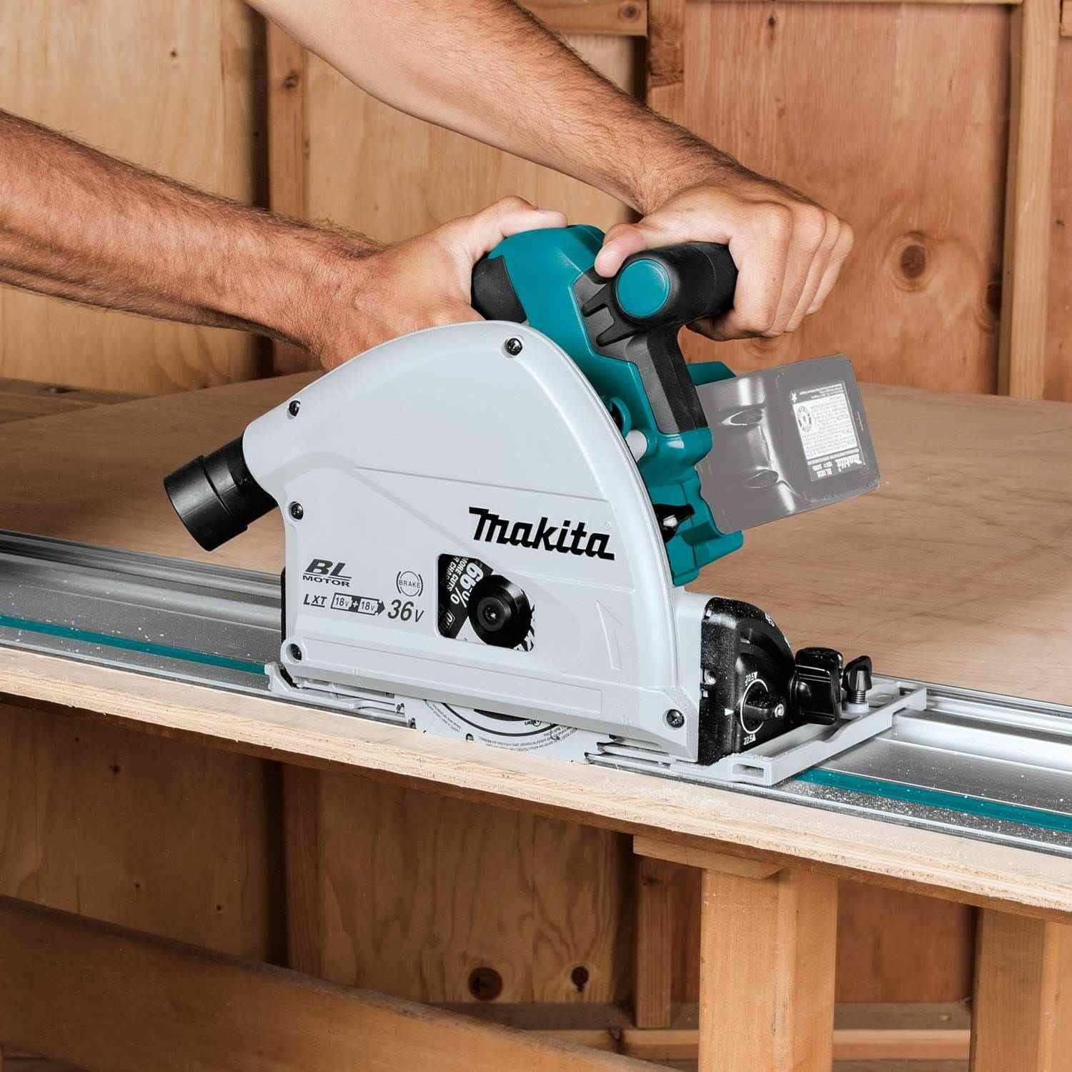 Makita PROMO XPS01Z 36V (18V X2) LXTÂ® Brushless 6-1/2" Plunge Circular Saw, Tool Only (PROMO)
