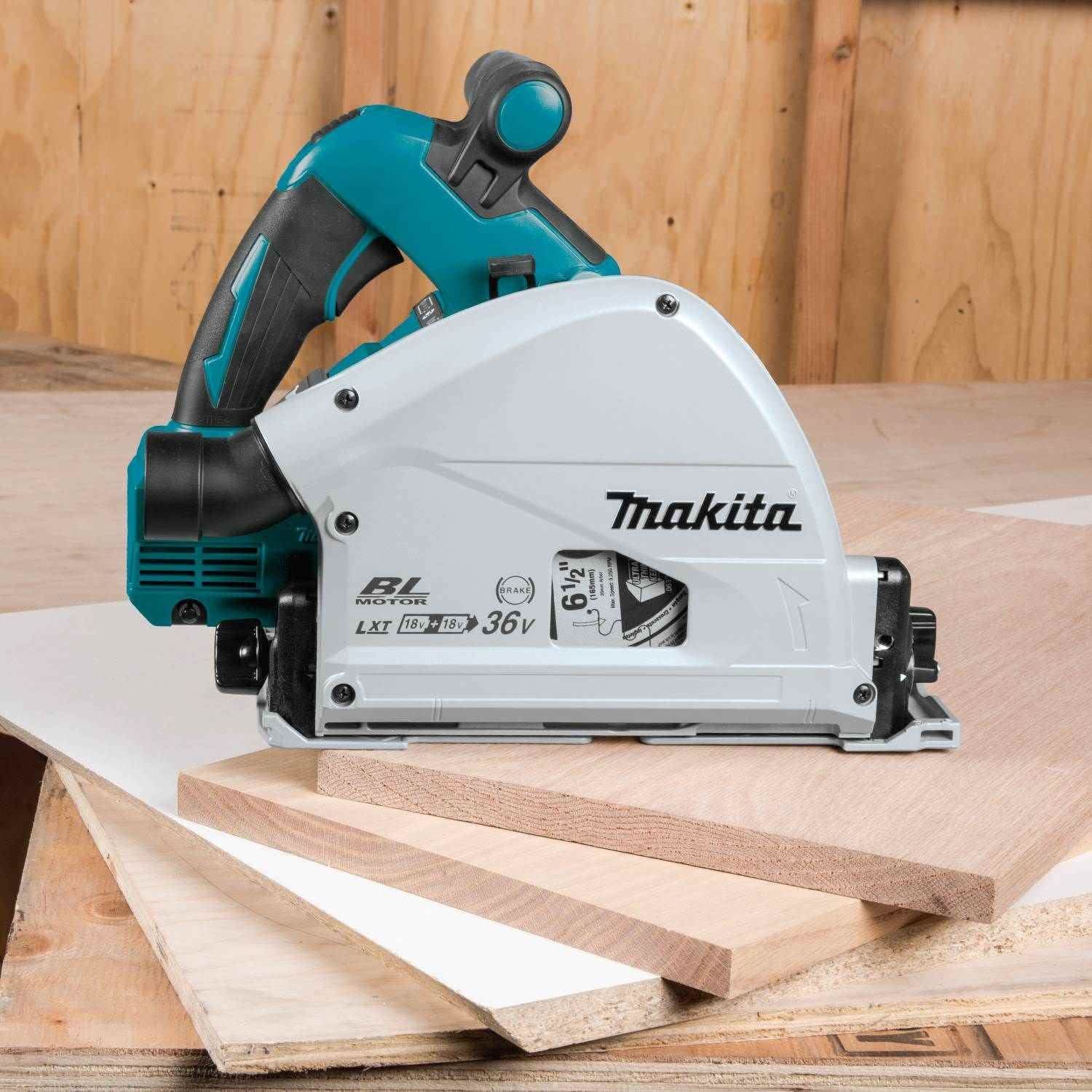 Makita PROMO XPS01Z 36V (18V X2) LXTÂ® Brushless 6-1/2" Plunge Circular Saw, Tool Only (PROMO)