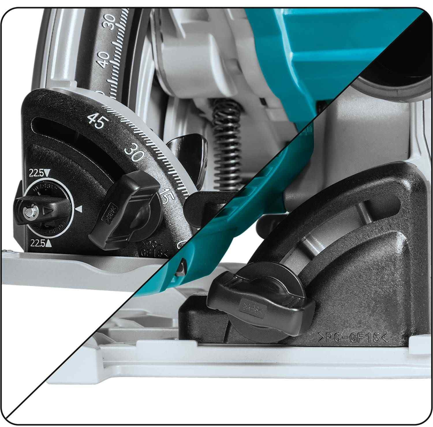 Makita XPS01Z 36V (18V X2) LXT Brushless 6-1/2" Plunge Circular Saw, Tool Only