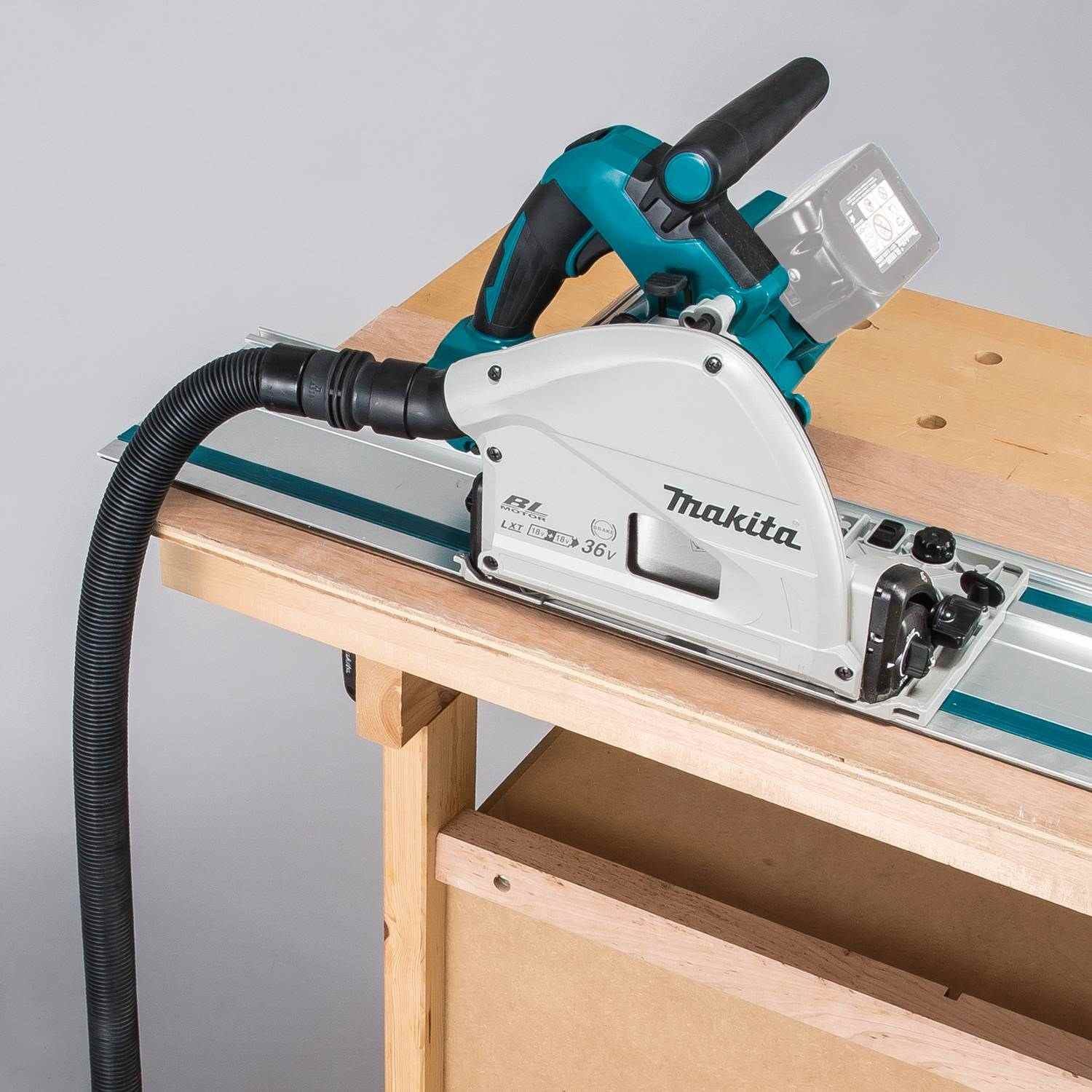 Makita XPS02ZU 36V (18V X2) LXT Brushless 6-1/2" Plunge Circular Saw, AWS, Tool Only