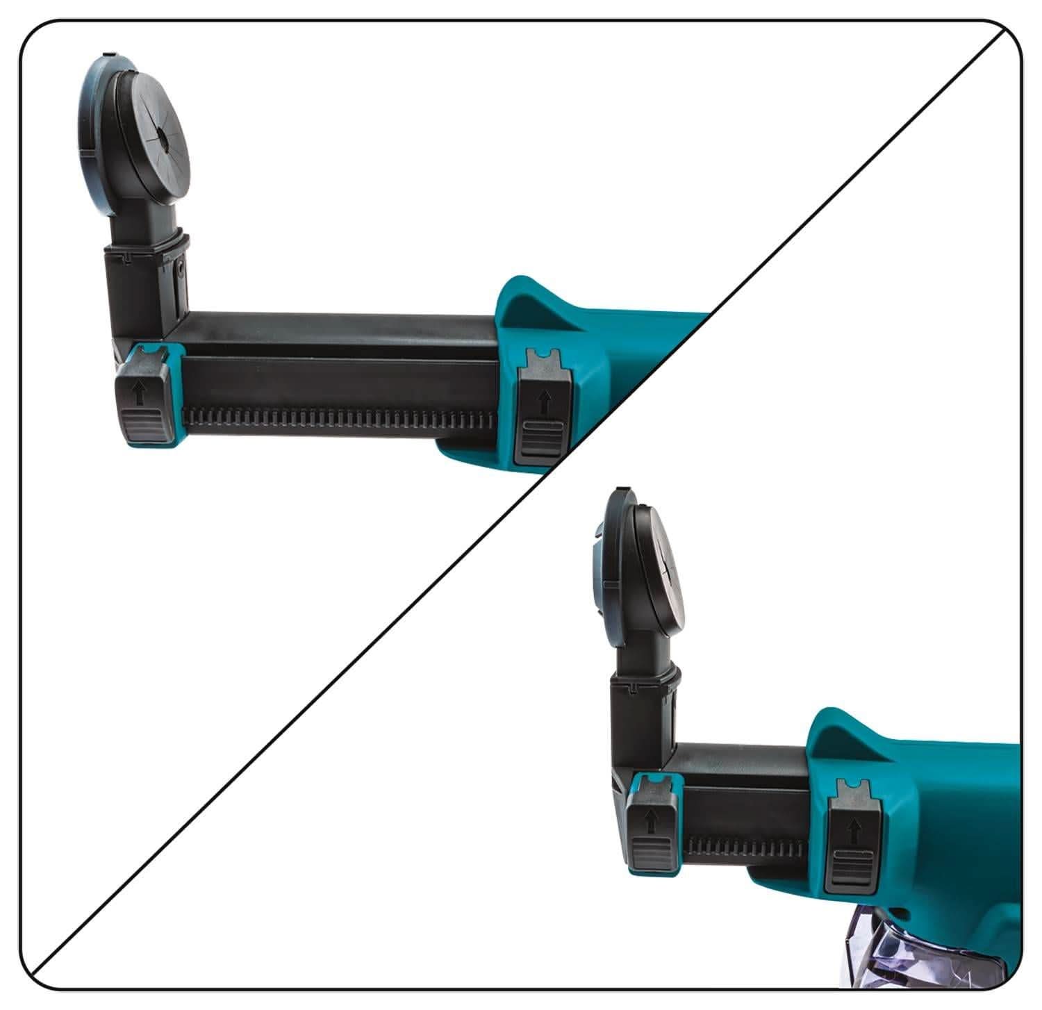 Makita XRH011TWX 18V LXT Lithium-Ion Brushless Cordless 1" SDS-PLUS Rotary Hammer Kit, w/ HEPA Dust Extractor Attachment (5.0Ah)