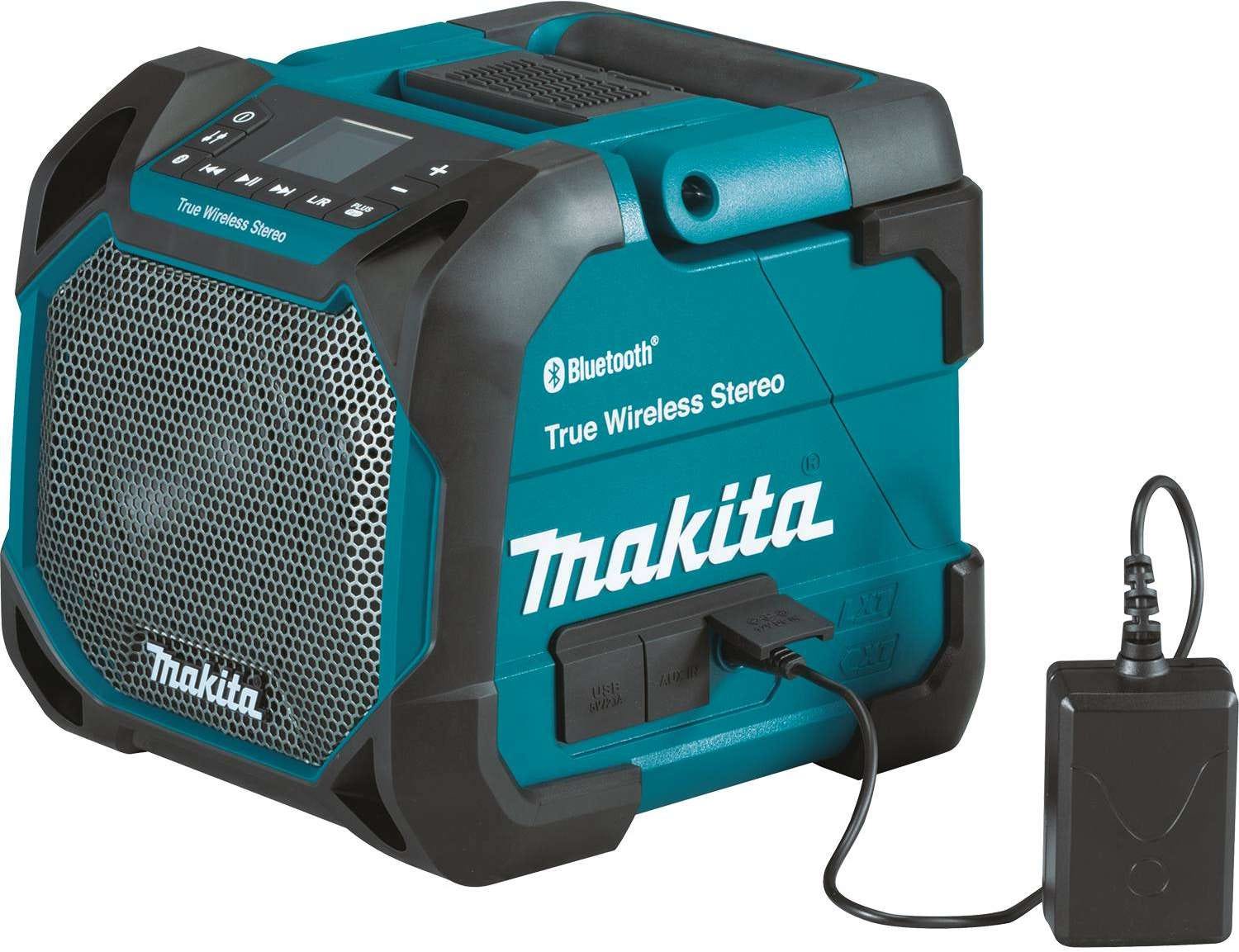 Makita XRM11 18V LXT / 12V max CXT Corded / Cordless Bluetooth Job Site Speaker, Tool Only